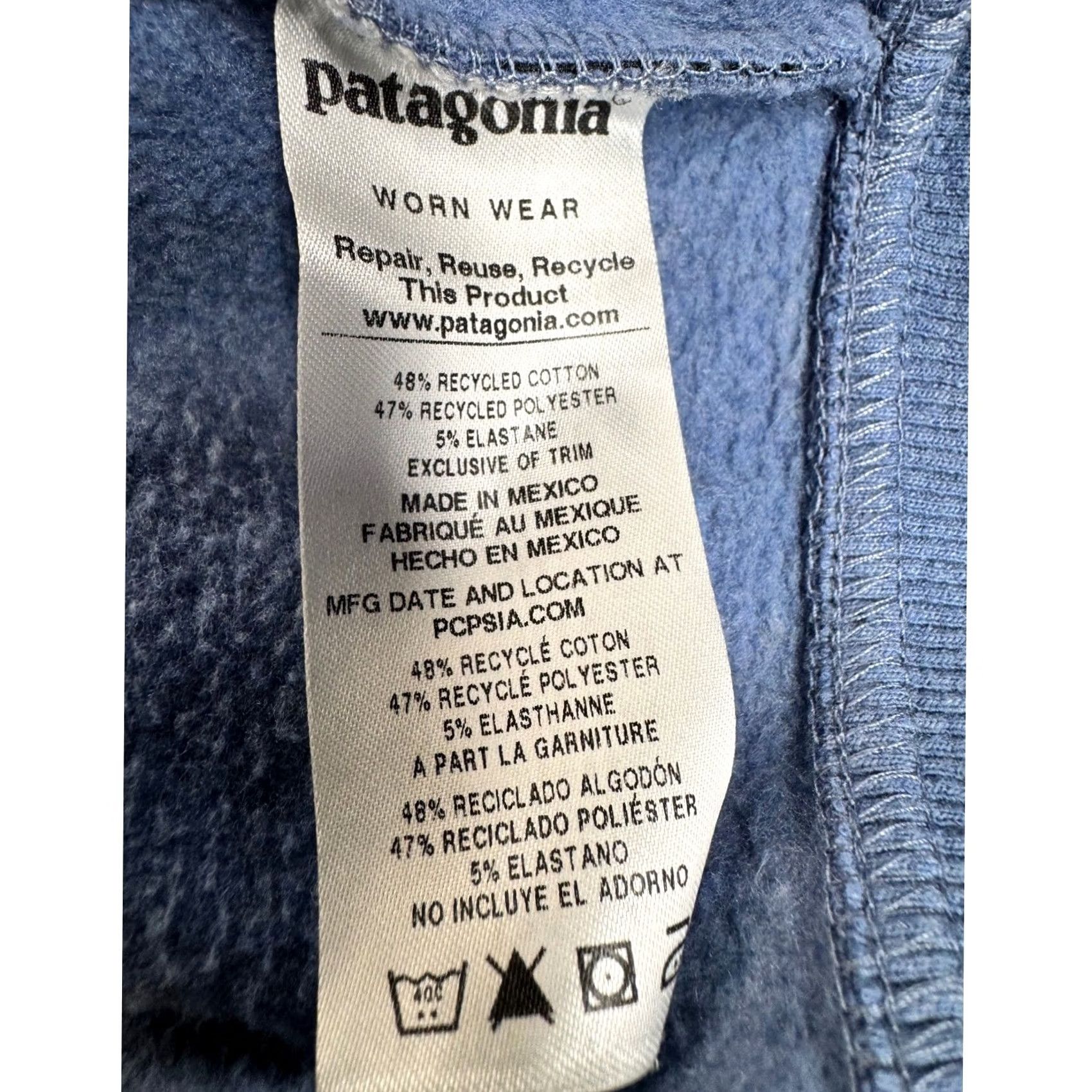 Patagonia VINTAGE Patagonia Uprisal Crew Sweatshirt XS Blue? Size US XS / EU 42 / 0 - 5 Thumbnail