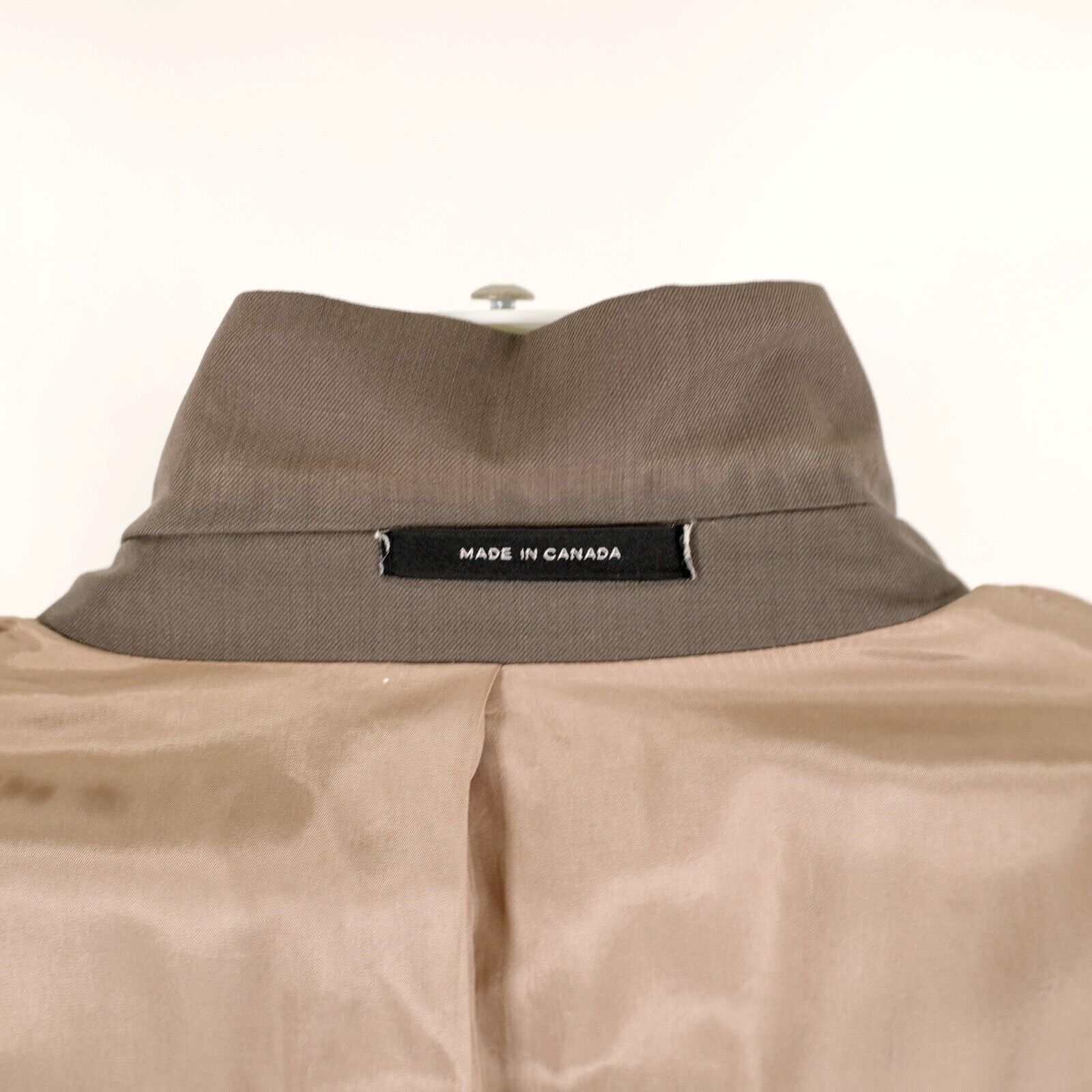Calvin Klein Calvin Klein Wool Beige Blazer 42L 3 Button Size 42L - 13 Thumbnail