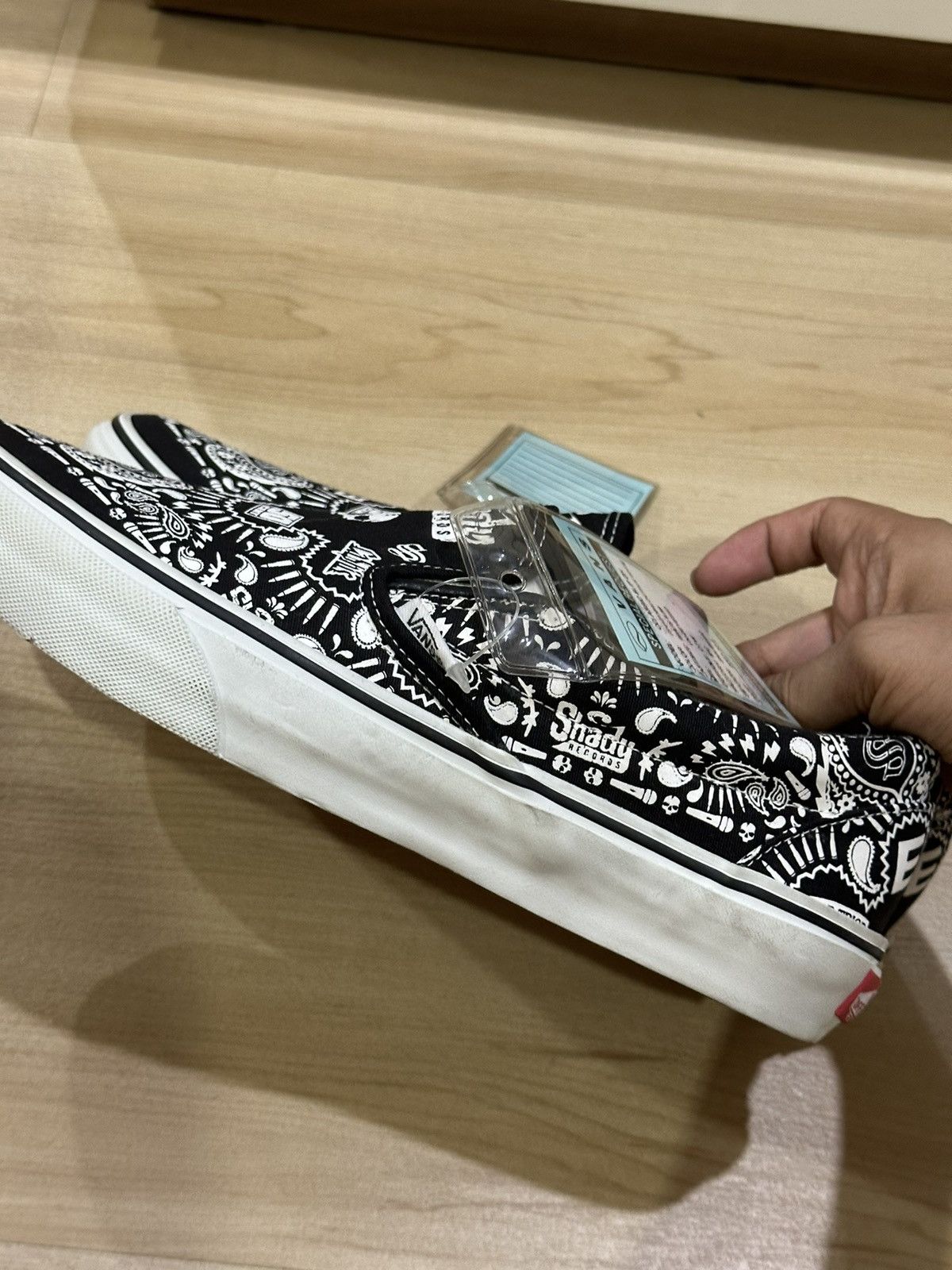 50 Cent × Eminem × Vans Vans slim shady records slip on sample Size US 9.5 / EU 42-43 - 4 Thumbnail