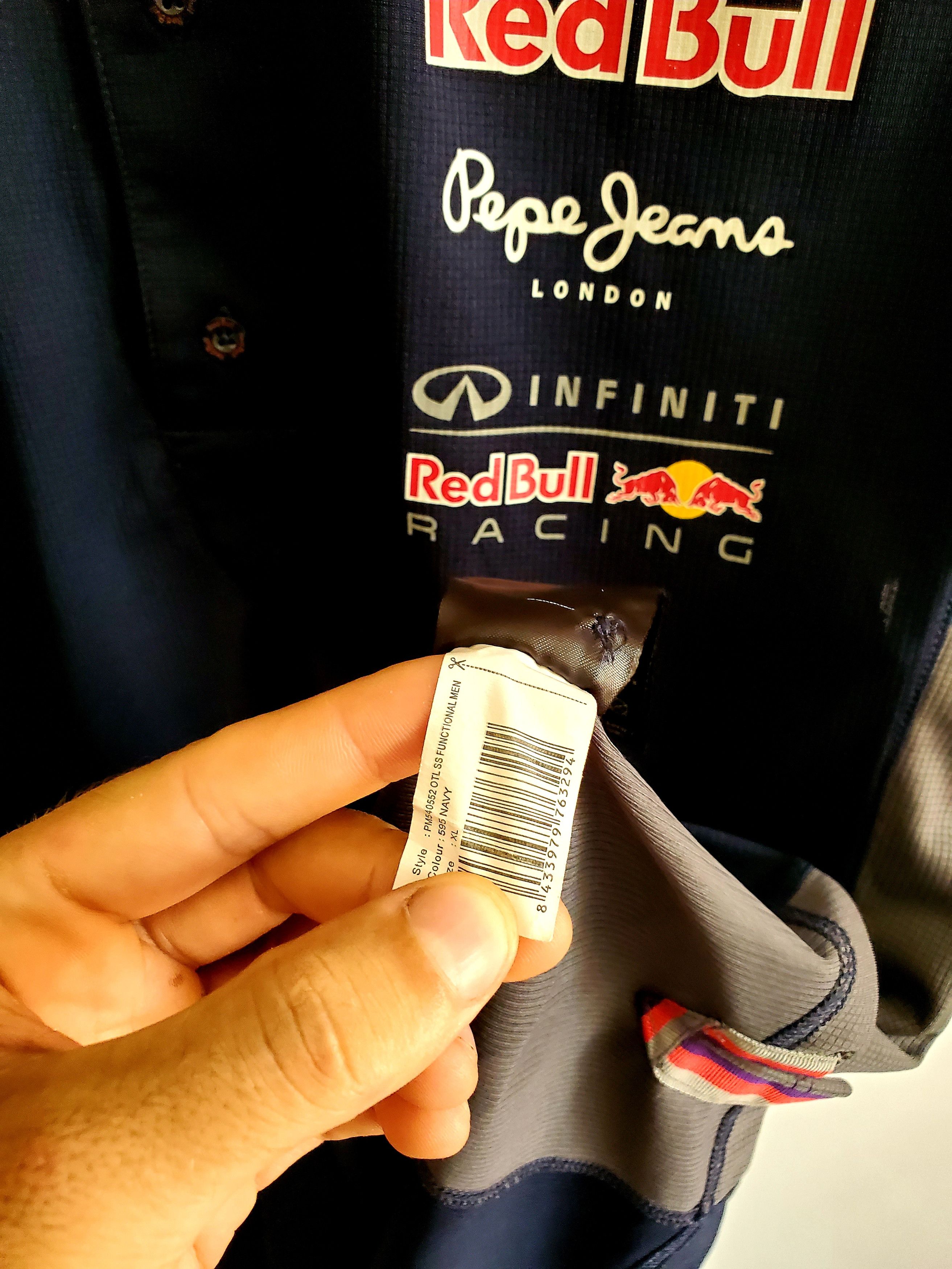 Red Bull Red Bull x Pepe Jeans F1 Racing Tee Infinity NASCAR size L Size US L / EU 52-54 / 3 - 5 Thumbnail