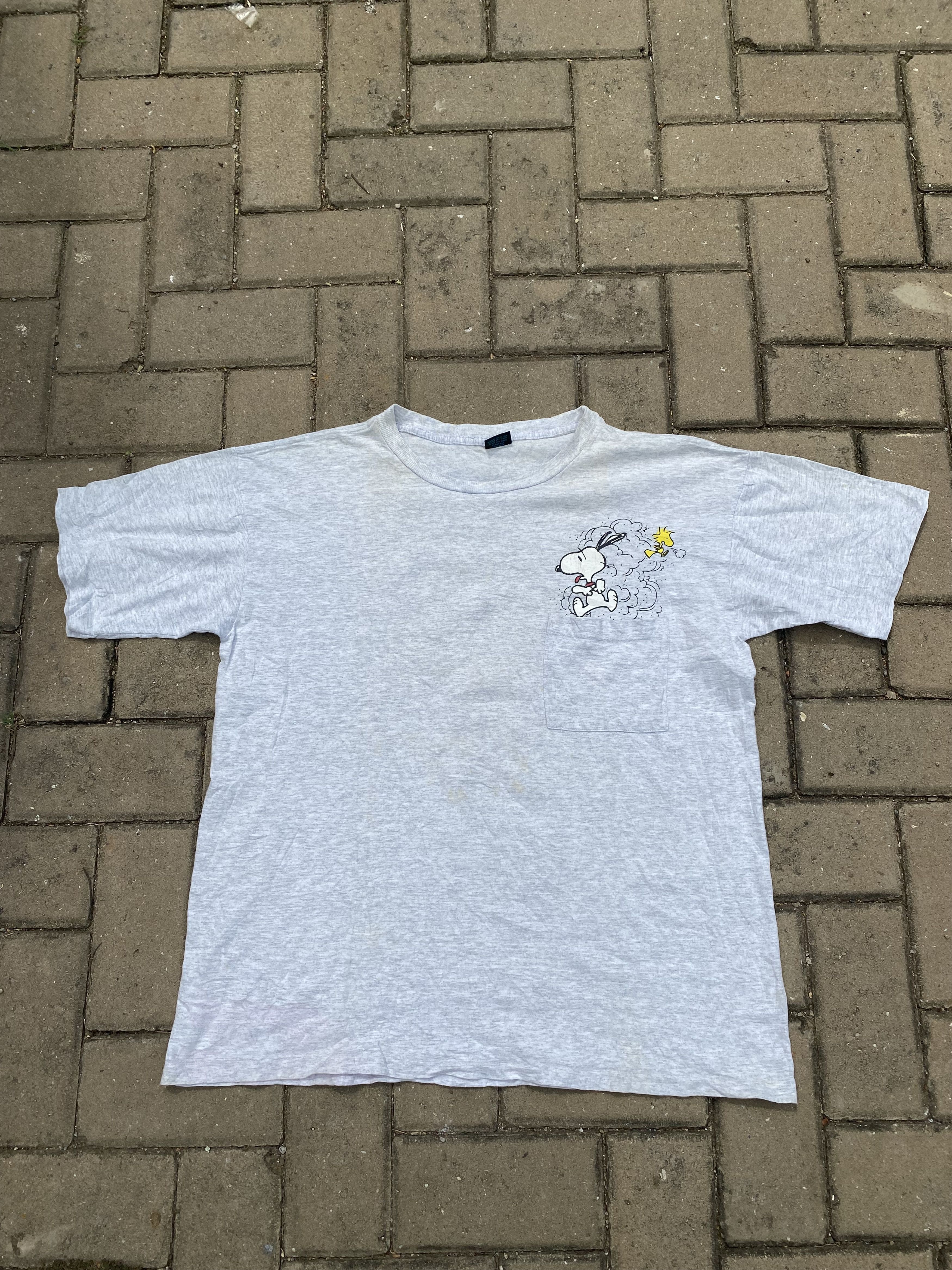 Cartoon Network × Vintage Vintage snoopy pigpen original grunge tee shirt Size US XL / EU 56 / 4 - 4 Thumbnail