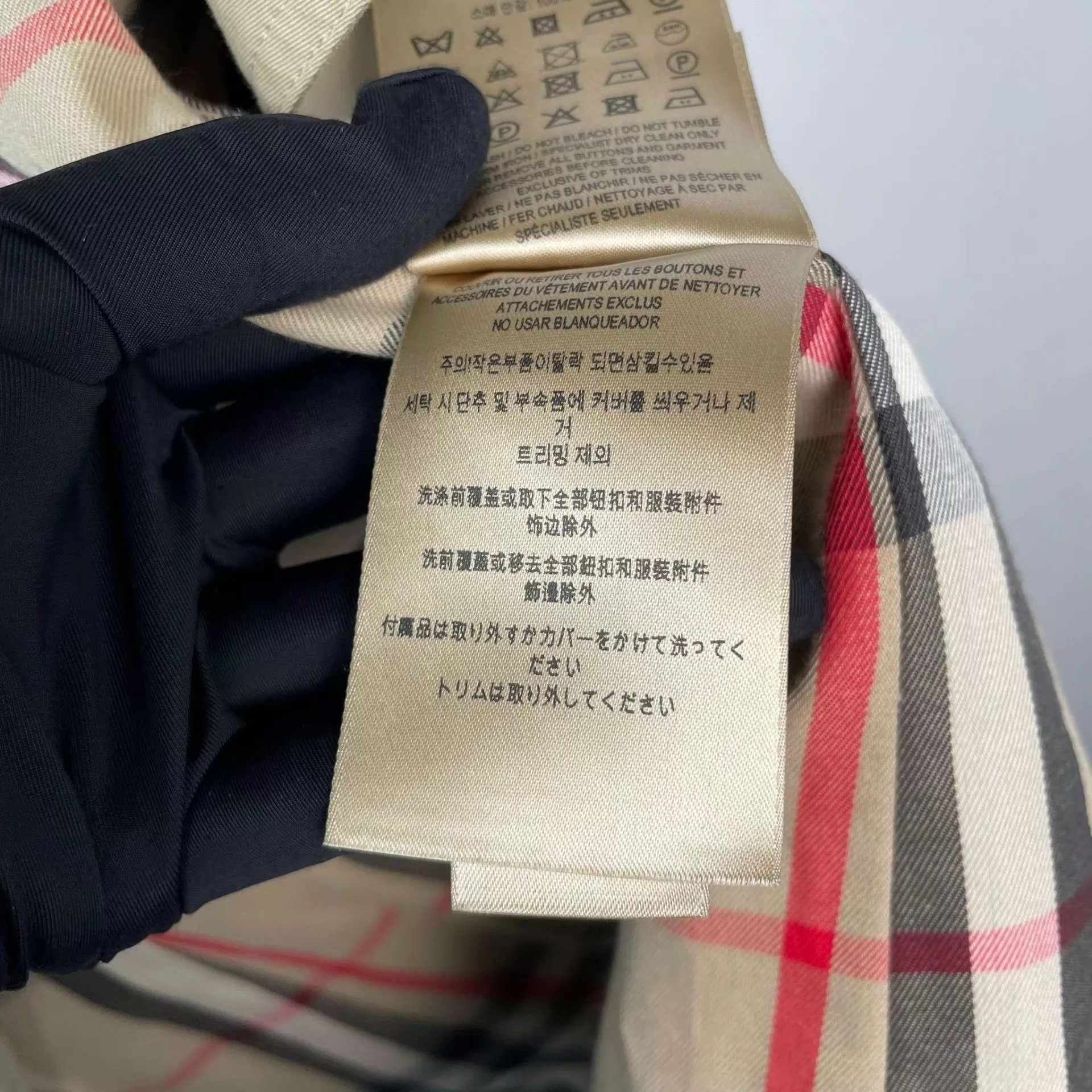 Burberry Burberry women's 95 new camel cotton trench coat 38 Size XS / US 0-2 / IT 36-38 - 9 Thumbnail