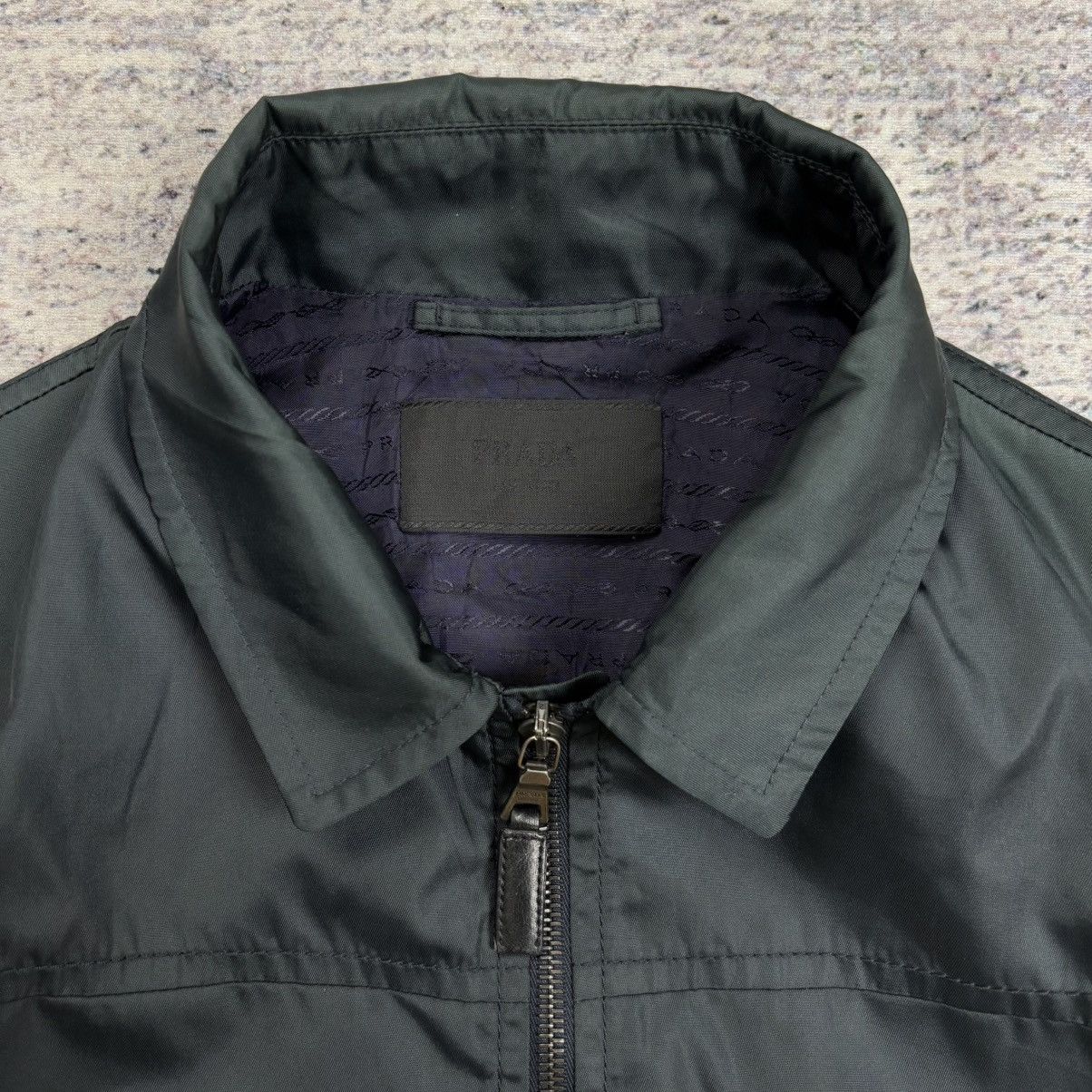 Prada Prada nylon work jacket dark green Size US M / EU 48-50 / 2 - 6 Thumbnail