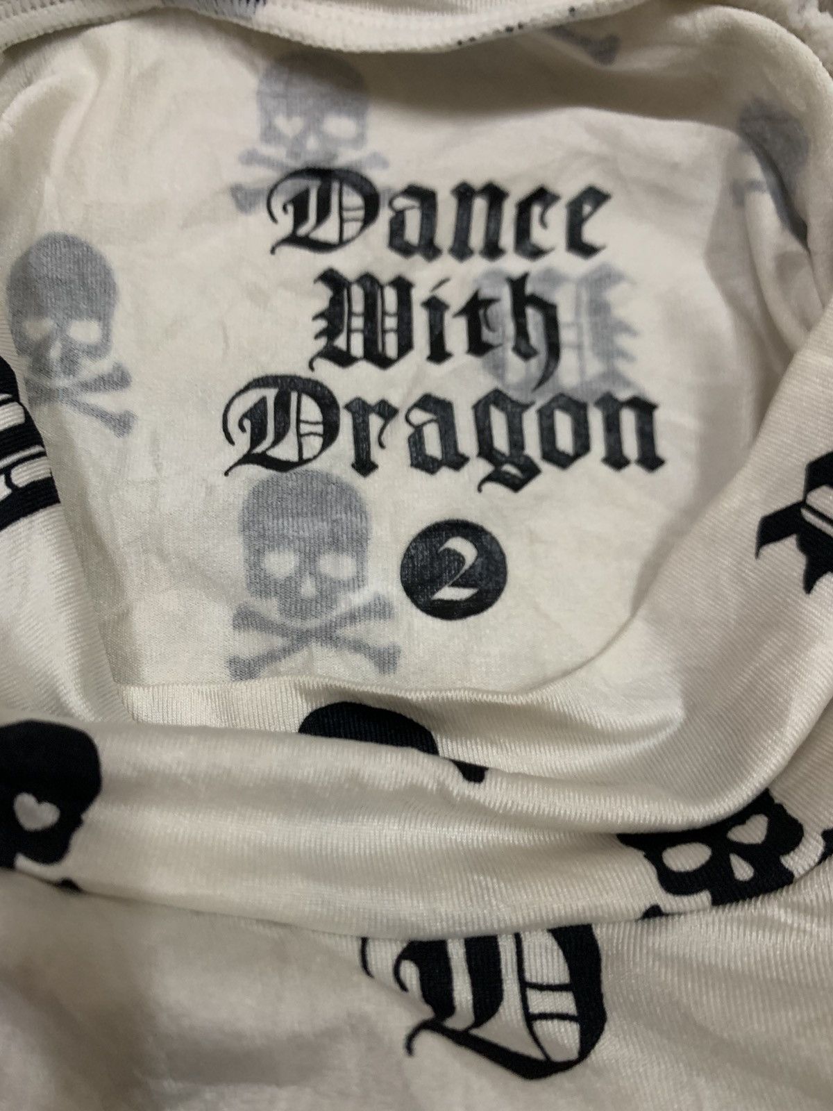 Japanese Brand Dance With Dragon Long Sleeve High Neck Size XS / US 0-2 / IT 36-38 - 2 Thumbnail