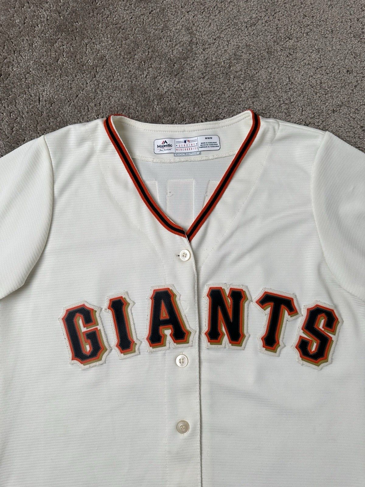 MLB Women Jerseys MLB San Francisco Giants #12 Joe Panik, Size M Size M / US 6-8 / IT 42-44 - 4 Thumbnail