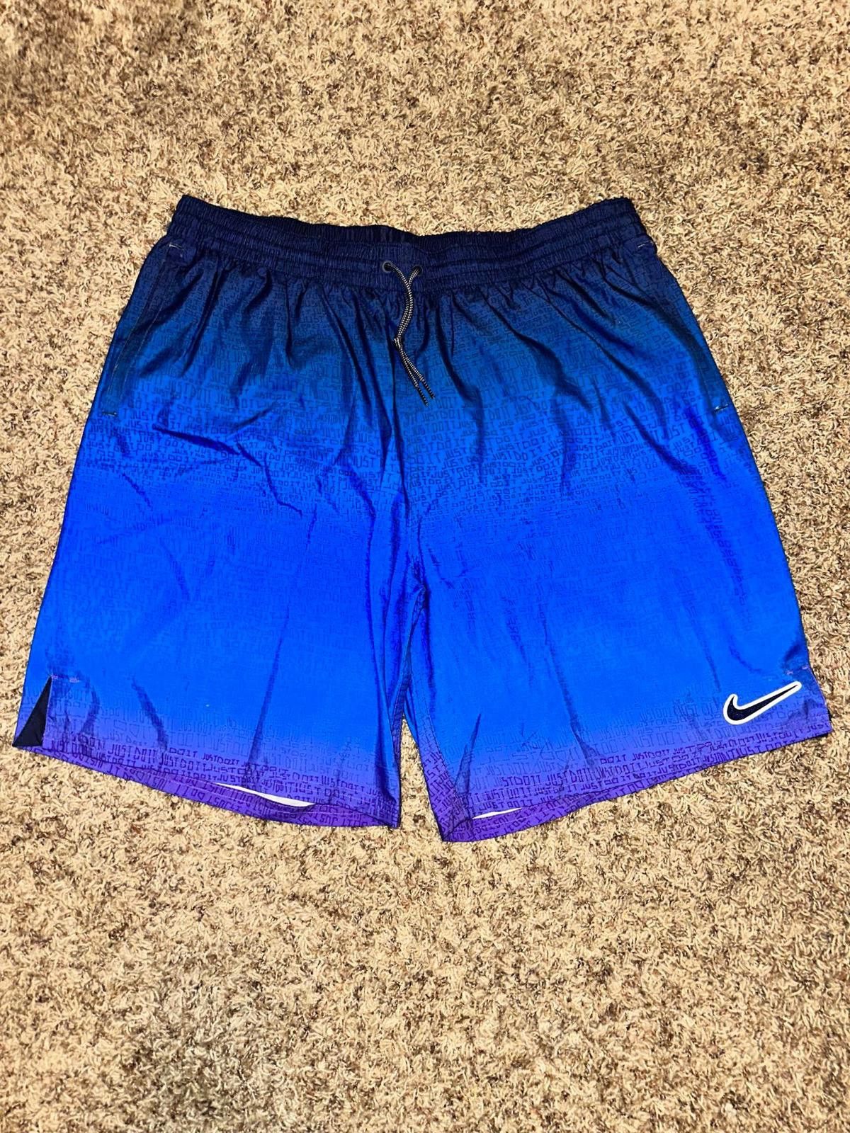 Nike Nike Swim Men's JDI Fade 9" Volley Shorts Physic Purple Size US 40 / EU 56 - 1 Thumbnail
