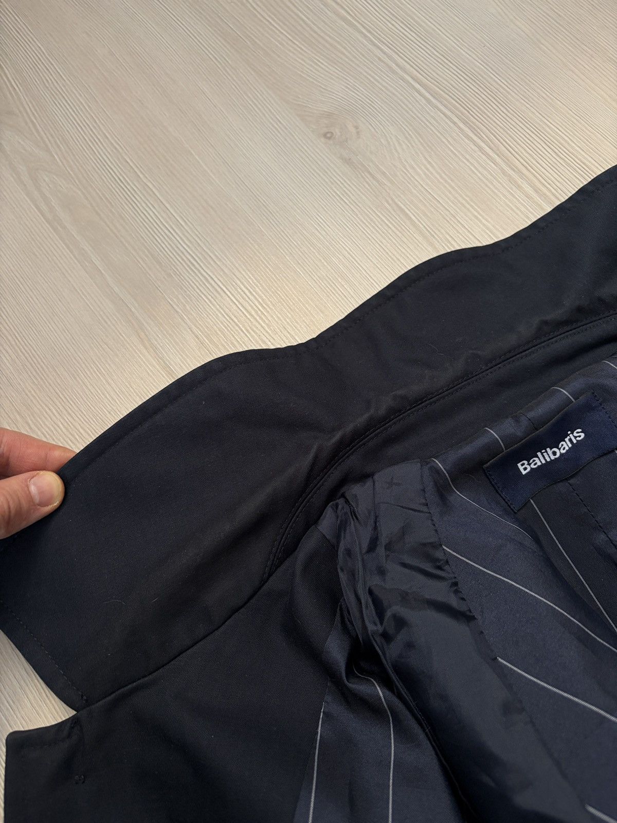 Balibaris Balibaris Dark Blue Rain Mac Coat Size US M / EU 48-50 / 2 - 15 Thumbnail