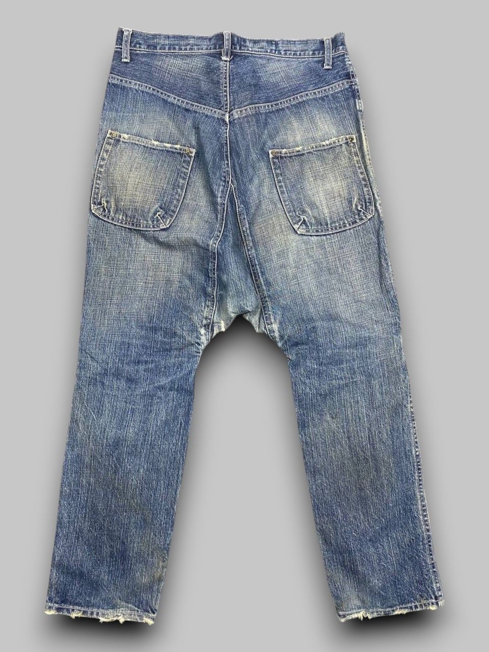 Japanese Brand japanese brand denim nice design missing zipper puller Size US 34 / EU 50 - 2 Thumbnail
