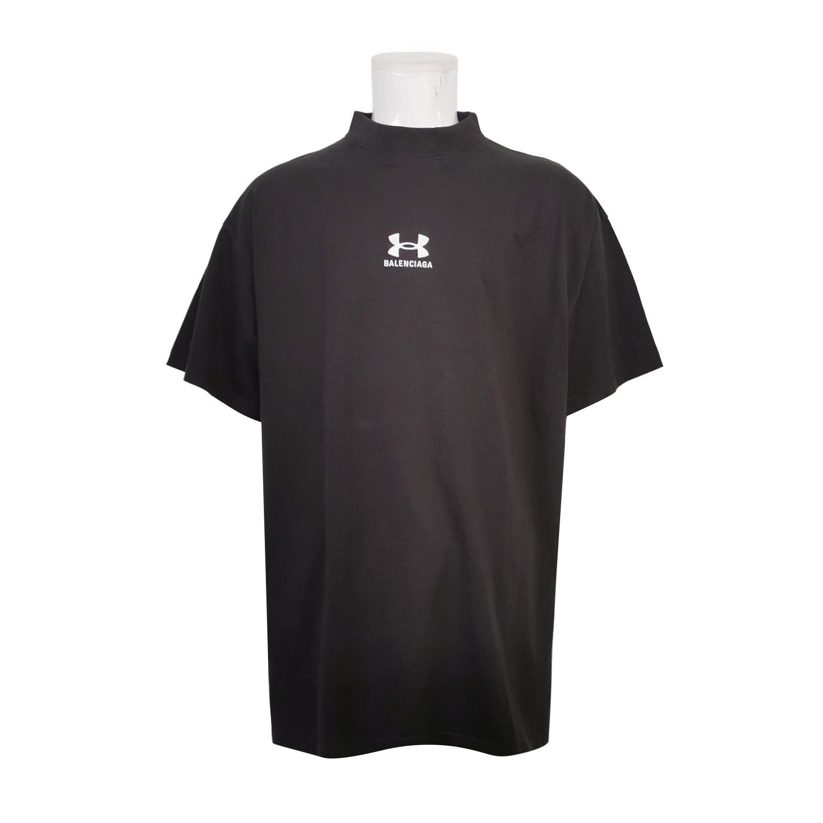 Balenciaga Balenciaga x Under Armour Logo Cotton T-Shirt M Size US M / EU 48-50 / 2 - 1 Thumbnail