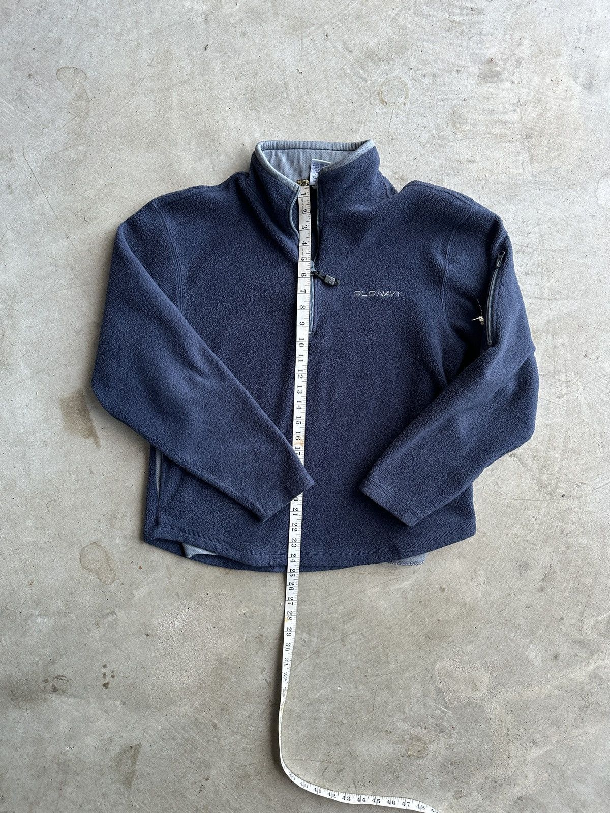 Other Vintage Y2K 00s Old Navy Quarter Zip Pullover Fleece Jacket Size US M / EU 48-50 / 2 - 5 Thumbnail