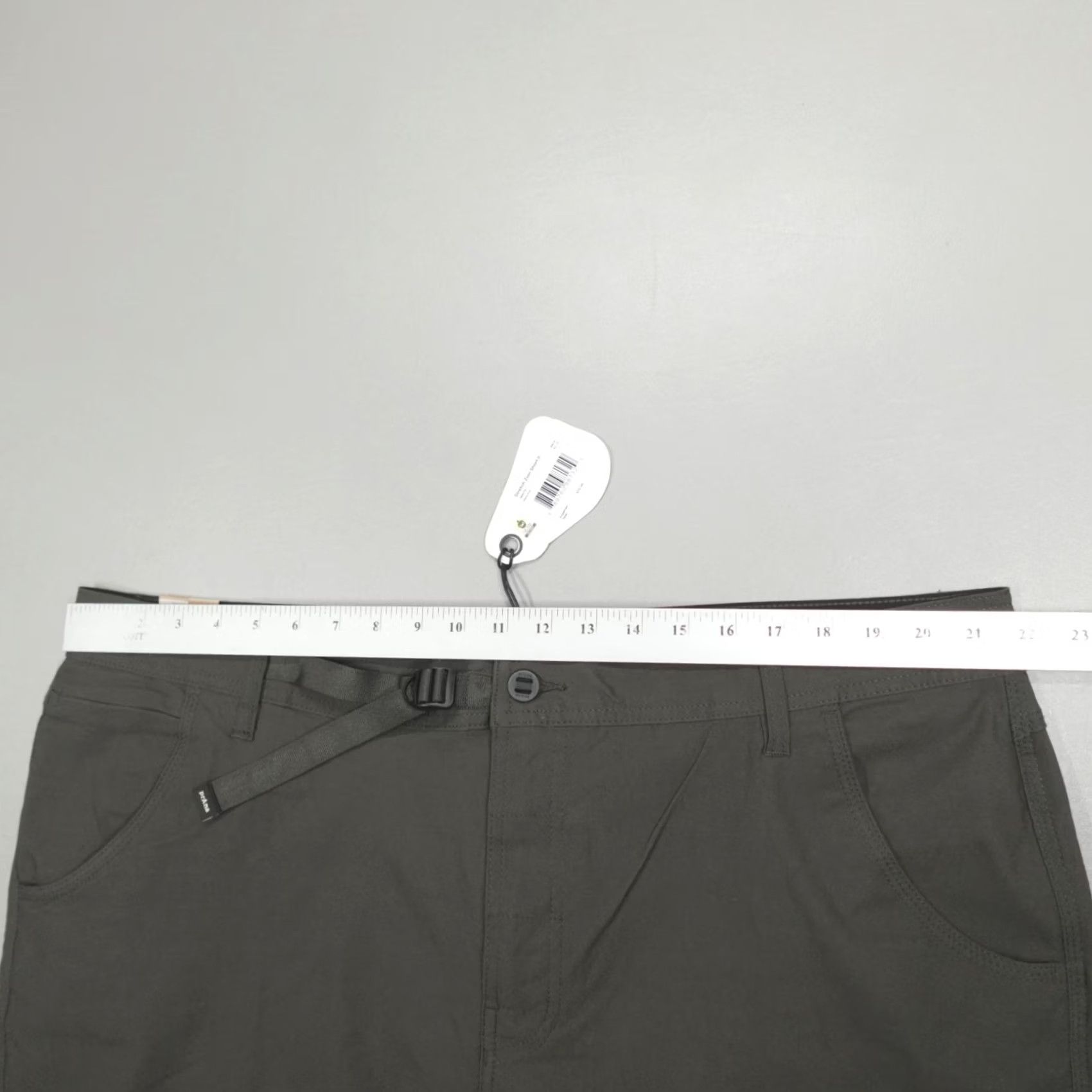 Prana Prana Zion Shorts II Cargo Dark Iron Belted Size 42 10" Inseam Men’s Regular Gray Nylon Spandex Size US 42 / EU 58 - 5 Thumbnail