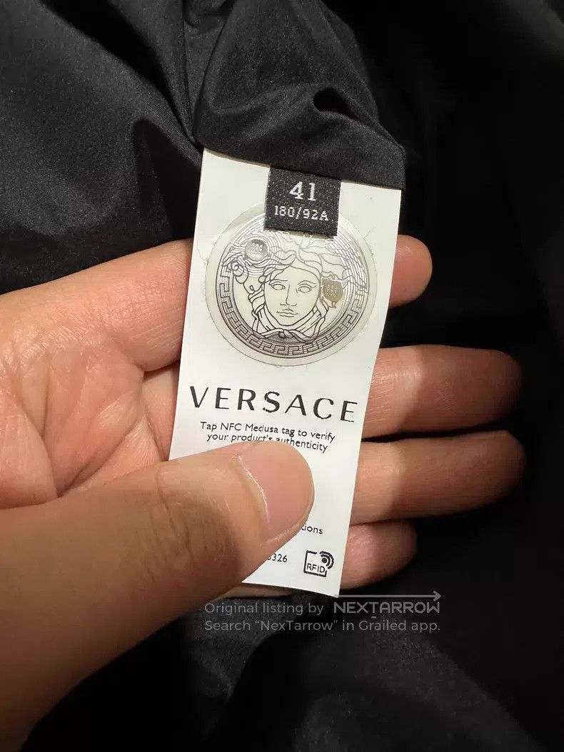 Versace Versace Collared cotton jacket Size US XXL / EU 58 / 5 - 7 Thumbnail