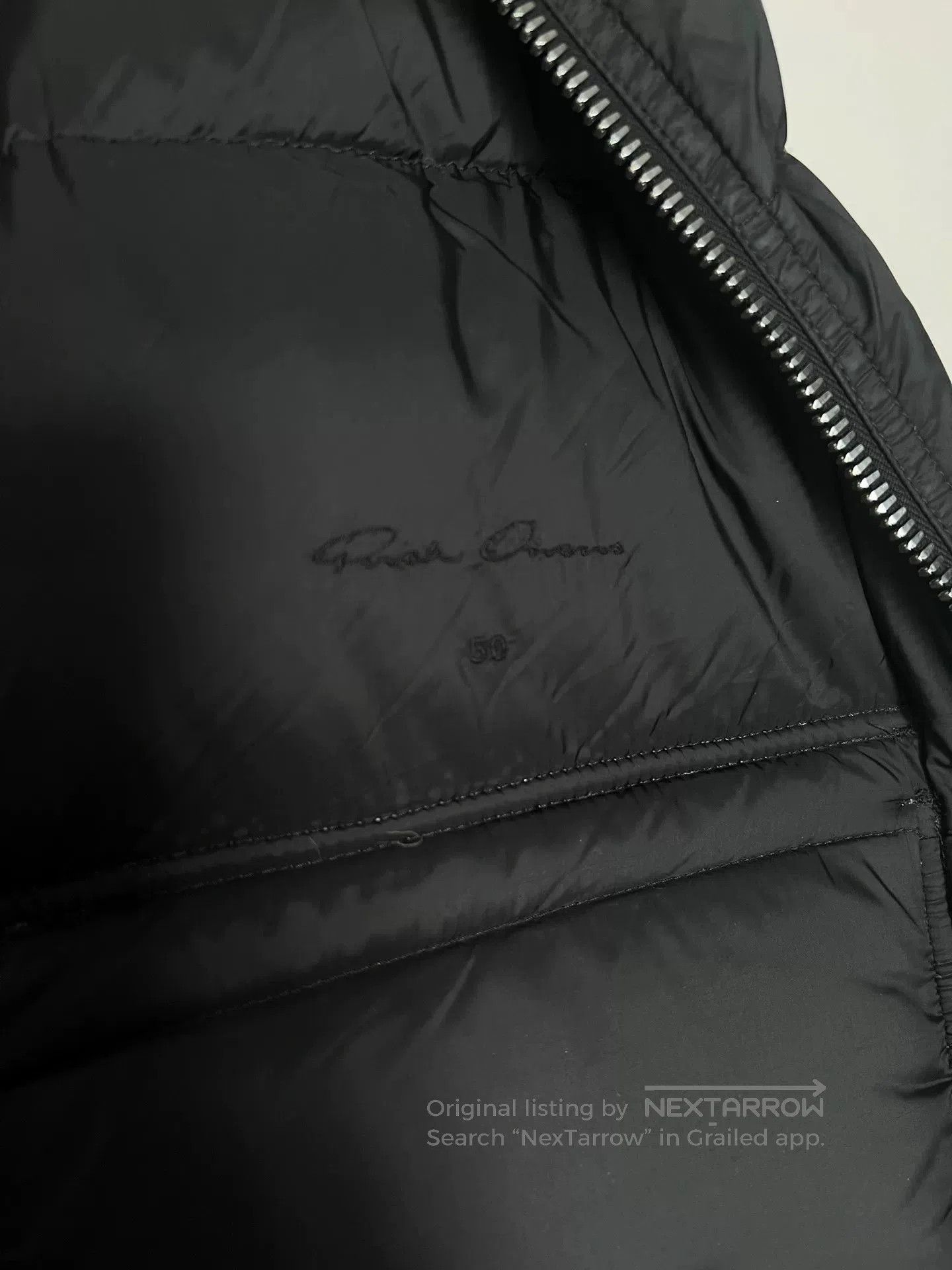 Rick Owens black puffer vest by Rick Owens. Size US L / EU 52-54 / 3 - 3 Thumbnail