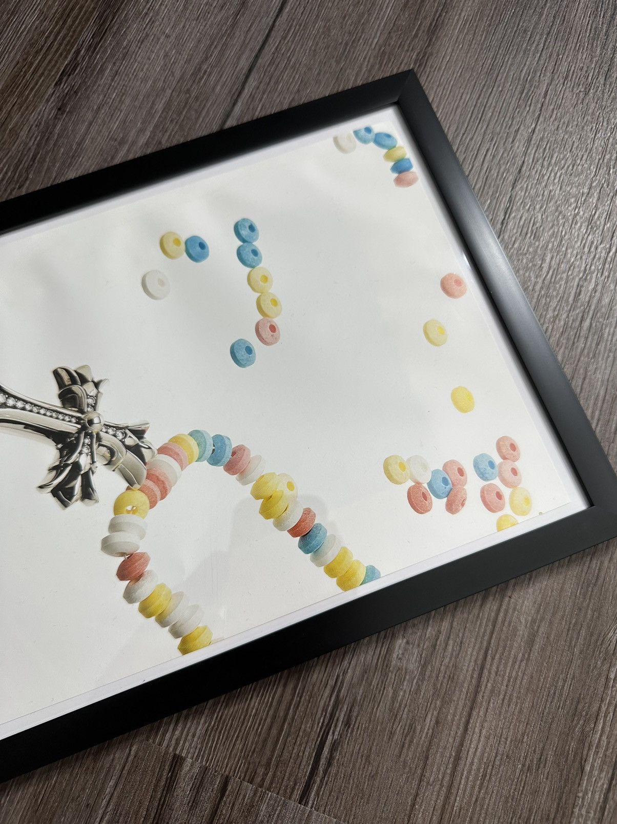 Chrome Hearts 🖤Chrome Hearts🖤 Candy Cross Necklace 9x12 Framed Poster Size ONE SIZE - 3 Thumbnail