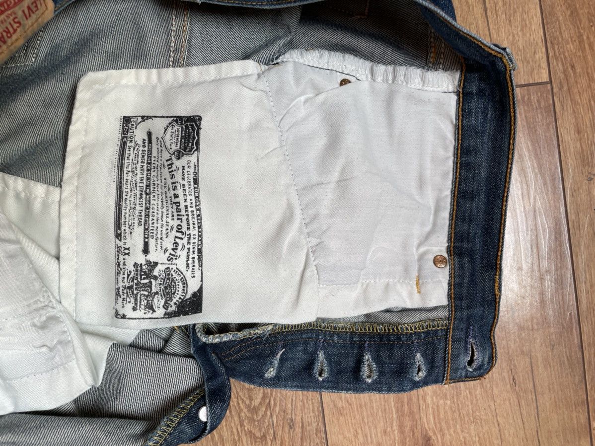 Levi's Stunning vintage Levi’s 501 blue jeans Size US 33 - 3 Thumbnail