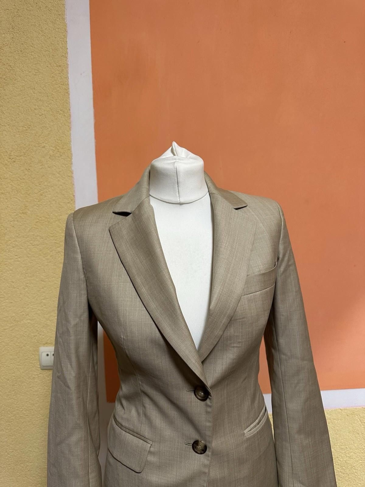 Loro Piana Loro Piana Blazer Women Beige Lana Sz 38 IT Size XS / US 0-2 / IT 36-38 - 2 Thumbnail