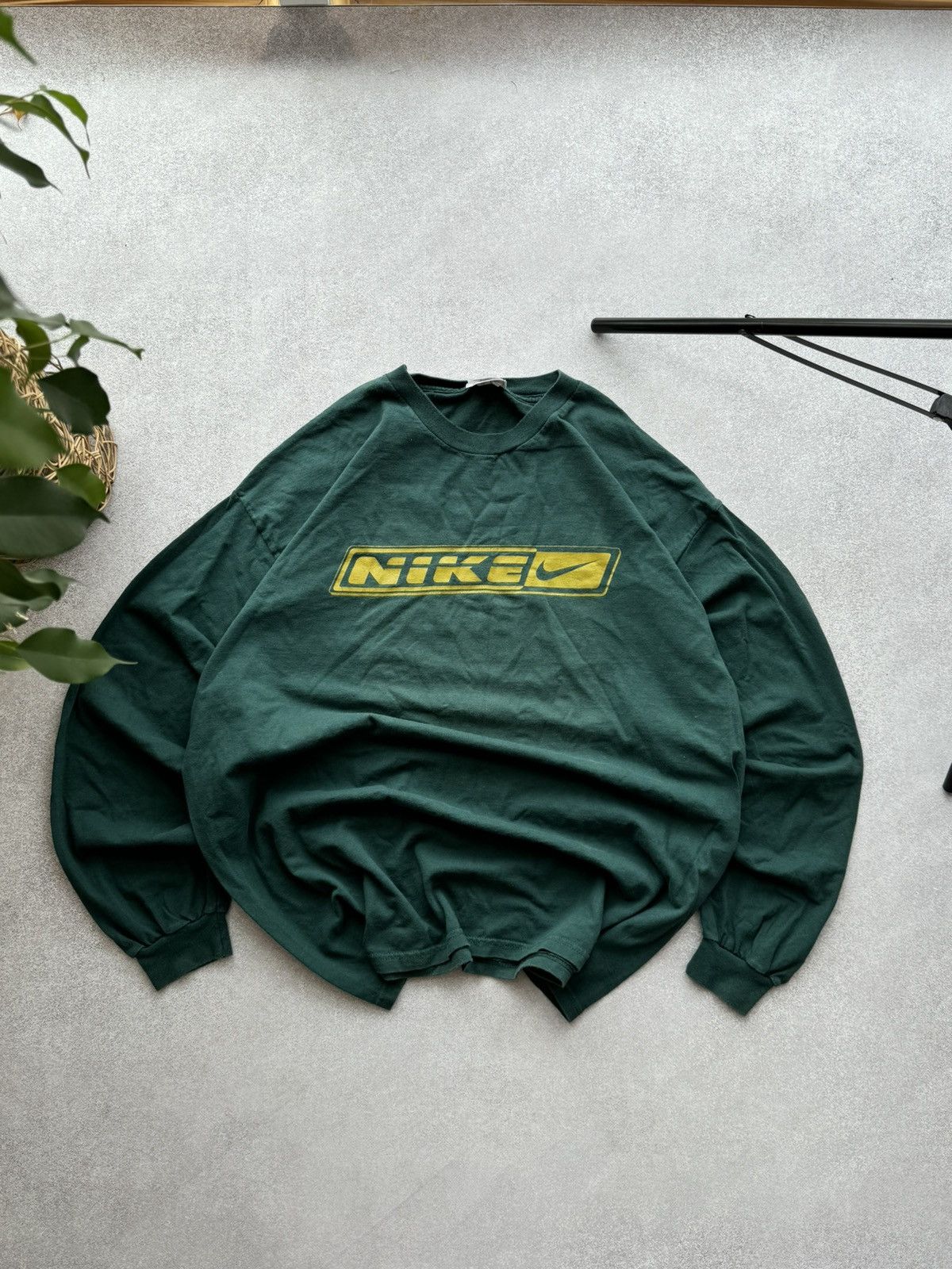 Nike Vintage Nike distressed Y2K long sleeve Size US XL / EU 56 / 4 - 2 Thumbnail