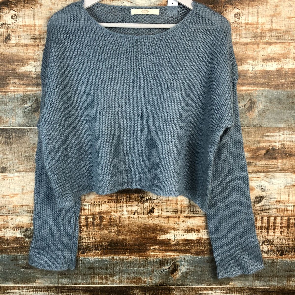 Vintage Anathen Edition Blue Knitwear #A1249 Size M / US 6-8 / IT 42-44 - 3 Thumbnail