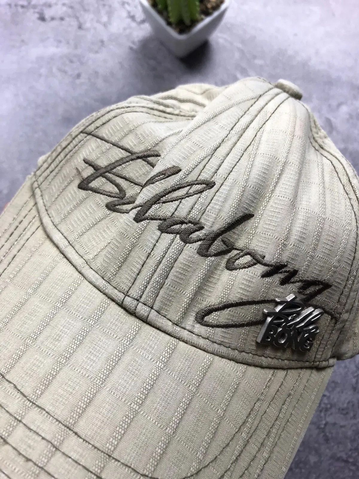 Billabong BILLABONG Vintage Metal Logo Big Logo Cap Hat Serf Beach Size ONE SIZE - 3 Thumbnail