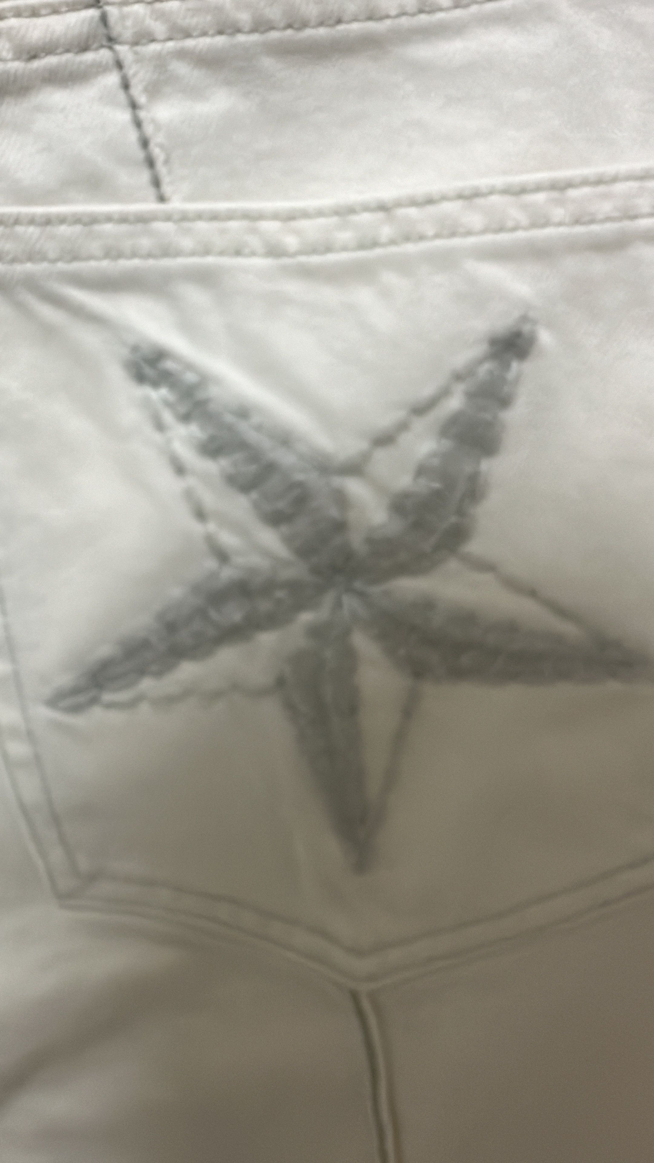 Corteiz Corteiz C-Star Stitch-Down Jeans Natural Size Medium Size US 32 / EU 48 - 8 Thumbnail
