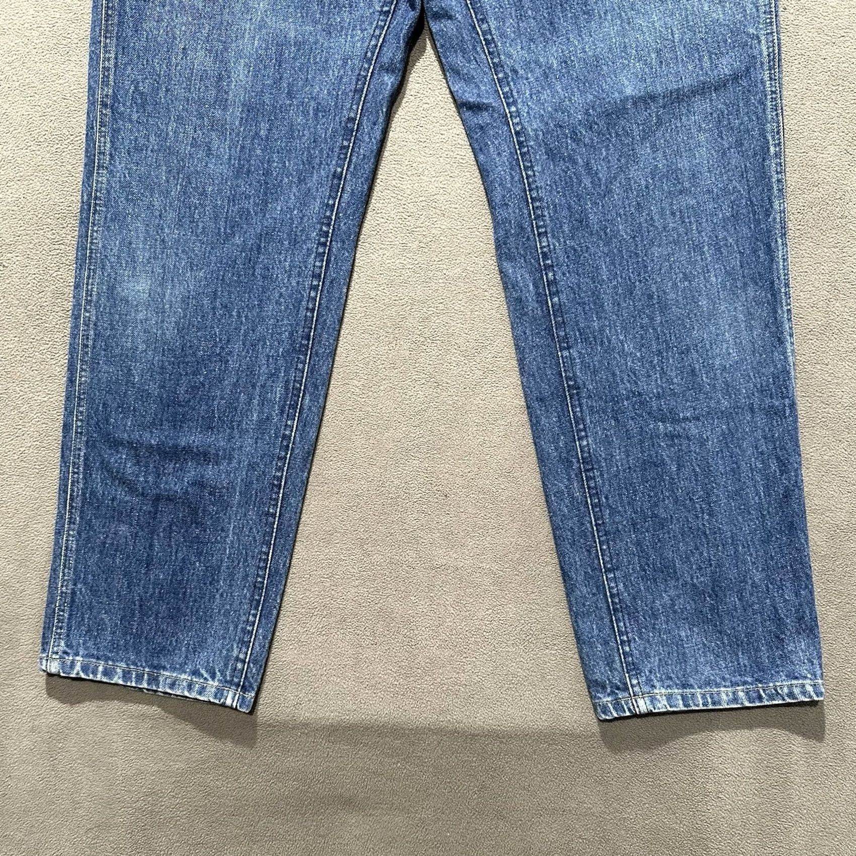 Vintage VINTAGE L.L. Bean West Branch Jeans Mens 38x34 Denim Blue Button Fly Union USA EUC 5-Pocket Workwear USA 80s Mens Size US 38 / EU 54 - 5 Thumbnail