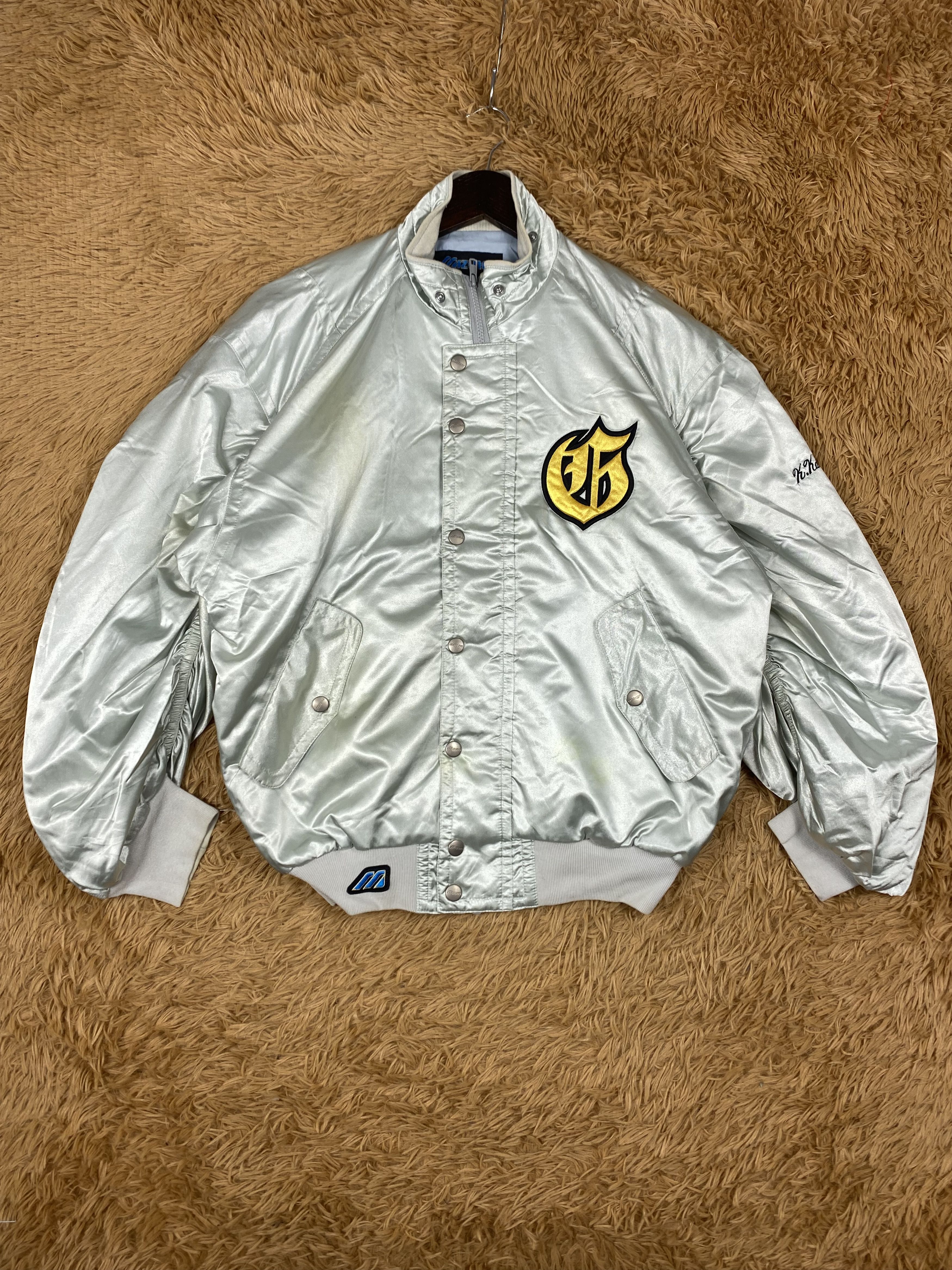 Mizuno Vintage Mizuno Bombers Jacket DJ0677 Size US M / EU 48-50 / 2 - 1 Thumbnail