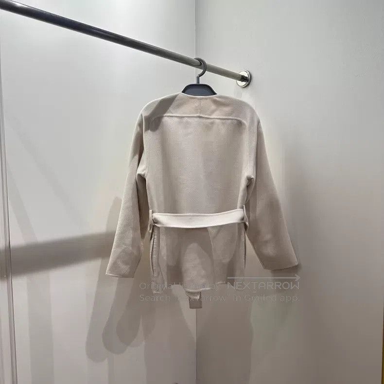 Hermes Hermes Double-Faced Cashmere Short Coat Size XXS / US 00 / IT 34 - 2 Thumbnail