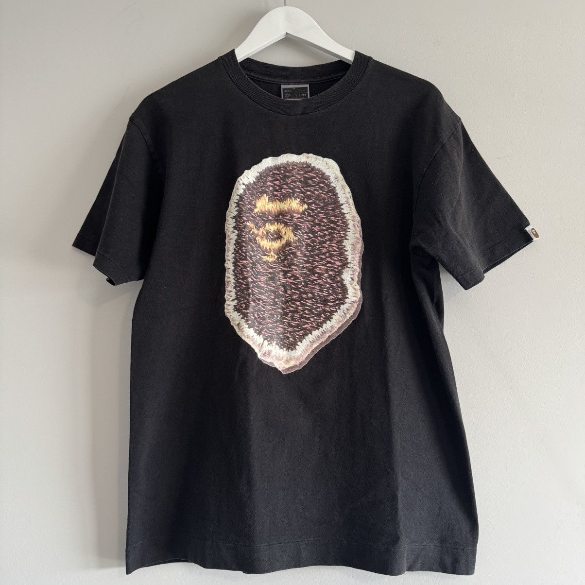 Bape OG Bape Raised Giant Ape Head Logo Tee Nigo Bathing Ape Size US L / EU 52-54 / 3 - 2 Thumbnail