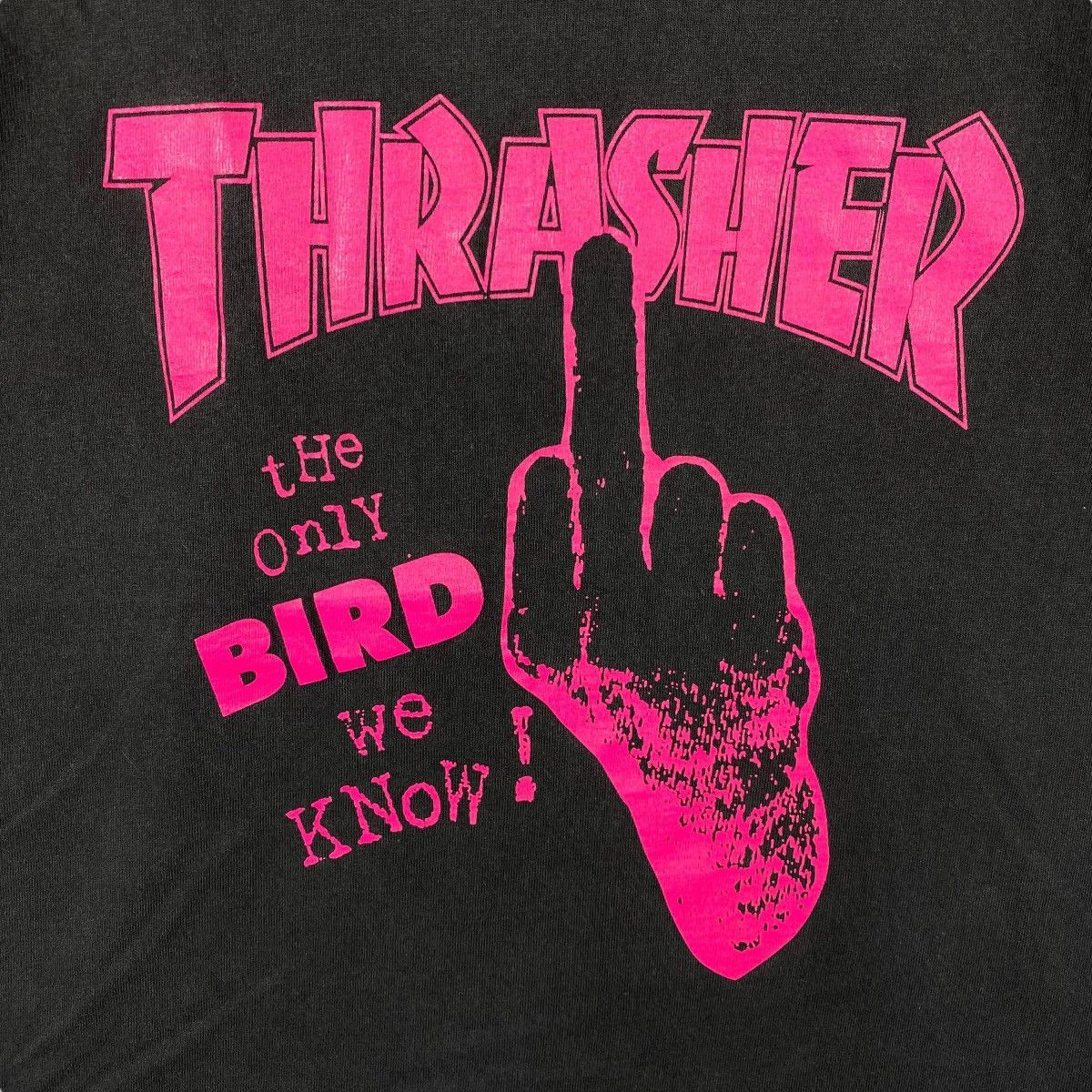 Thrasher Vintage 00's THRASHER The Only Bird We Know Skate Distressed Size US S / EU 44-46 / 1 - 2 Thumbnail