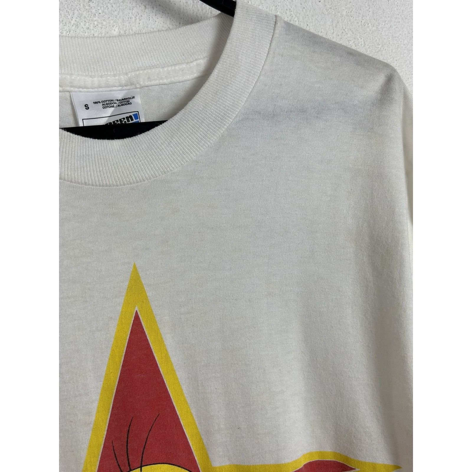 Vintage 90s Vintage 1997 Warner Bros Tweety Pie Licensed T-Shirt Size US S / EU 44-46 / 1 - 5 Thumbnail