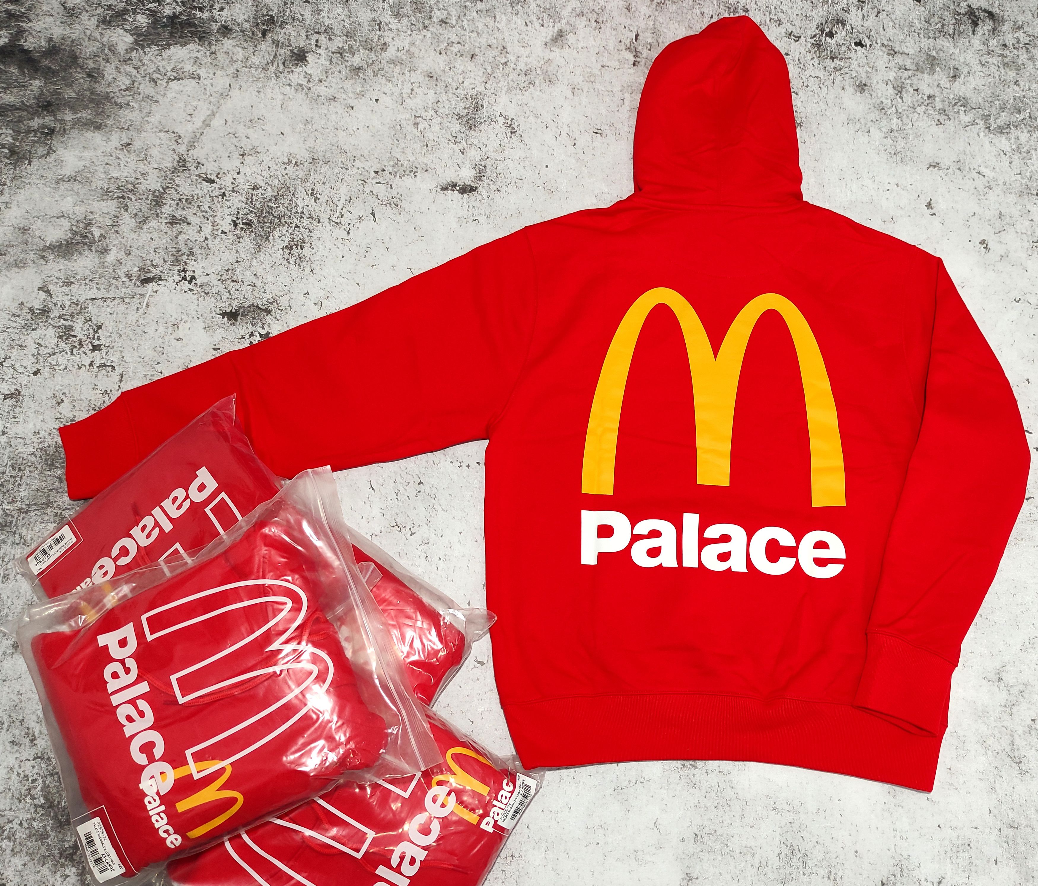 Palace Palace X McDonald's LOGO HOOD RED SIZE L Size US L / EU 52-54 / 3 - 1 Thumbnail