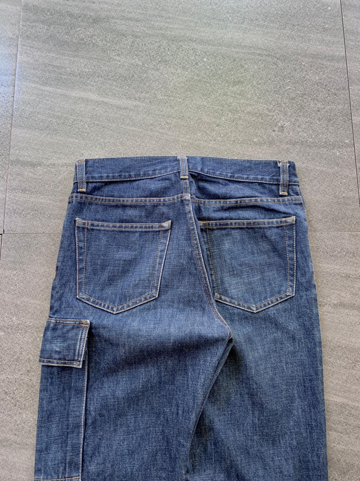 Helmut Lang FREE TAX! 2000s Cargo Denim Jeans Size US 30 / EU 46 - 5 Thumbnail