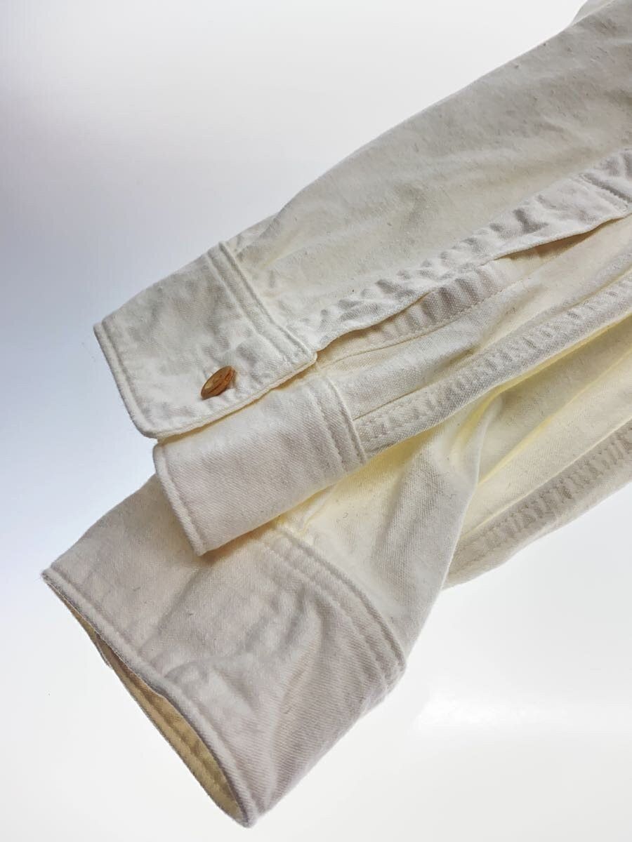 Visvim White Cotton Long Sleeve Shirt Size US M / EU 48-50 / 2 - 6 Thumbnail