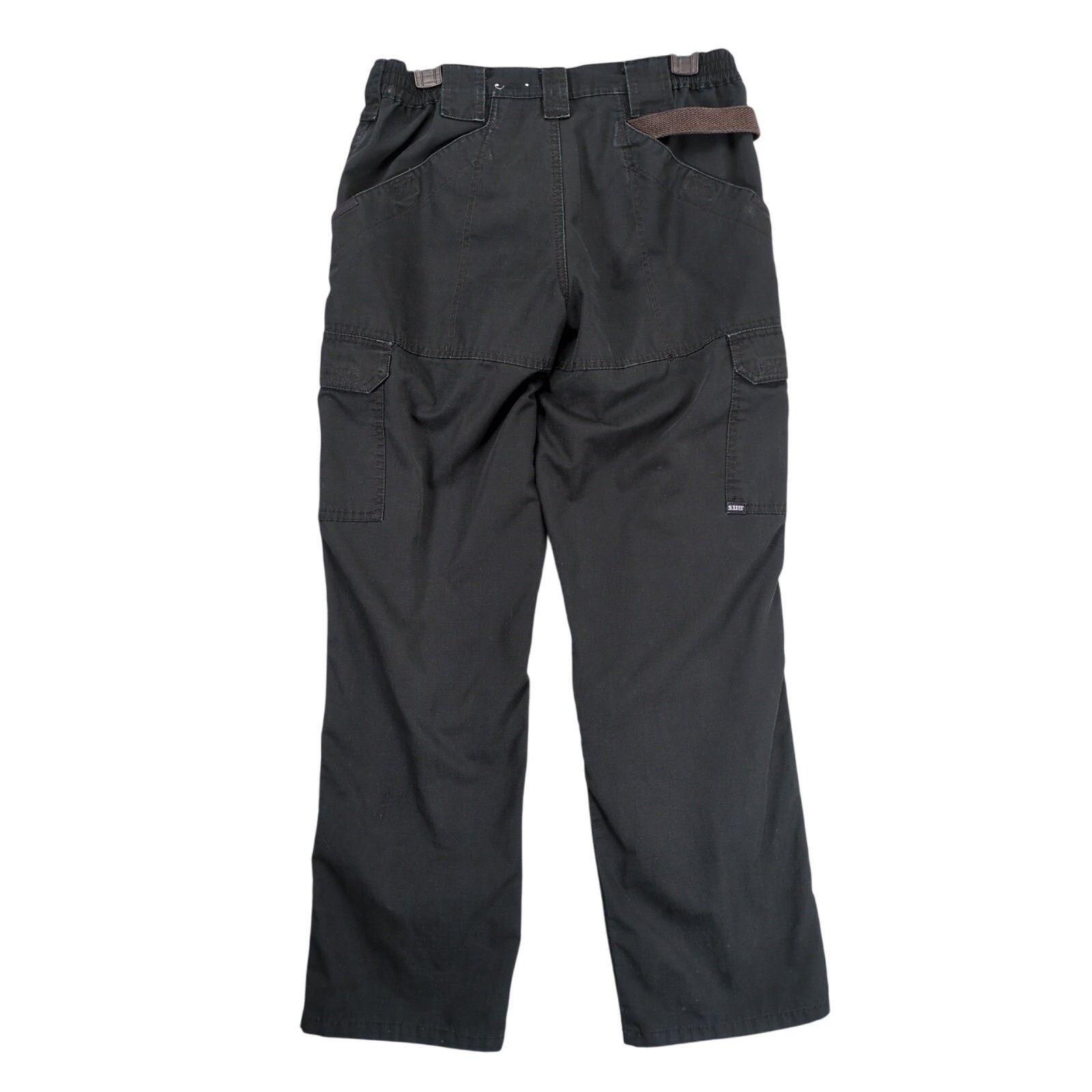 5.11 5.11 Tactical Series Women's 8 Taclite Pro Black Cargo Pants Size 30" / US 8 / IT 44 - 2 Thumbnail