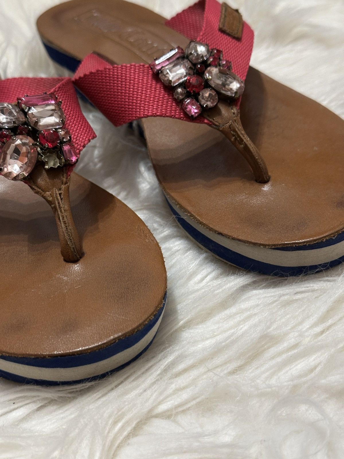 Juicy Couture flip flops slippers vintage Juisy Couture Size US 6 / IT 36 - 5 Thumbnail