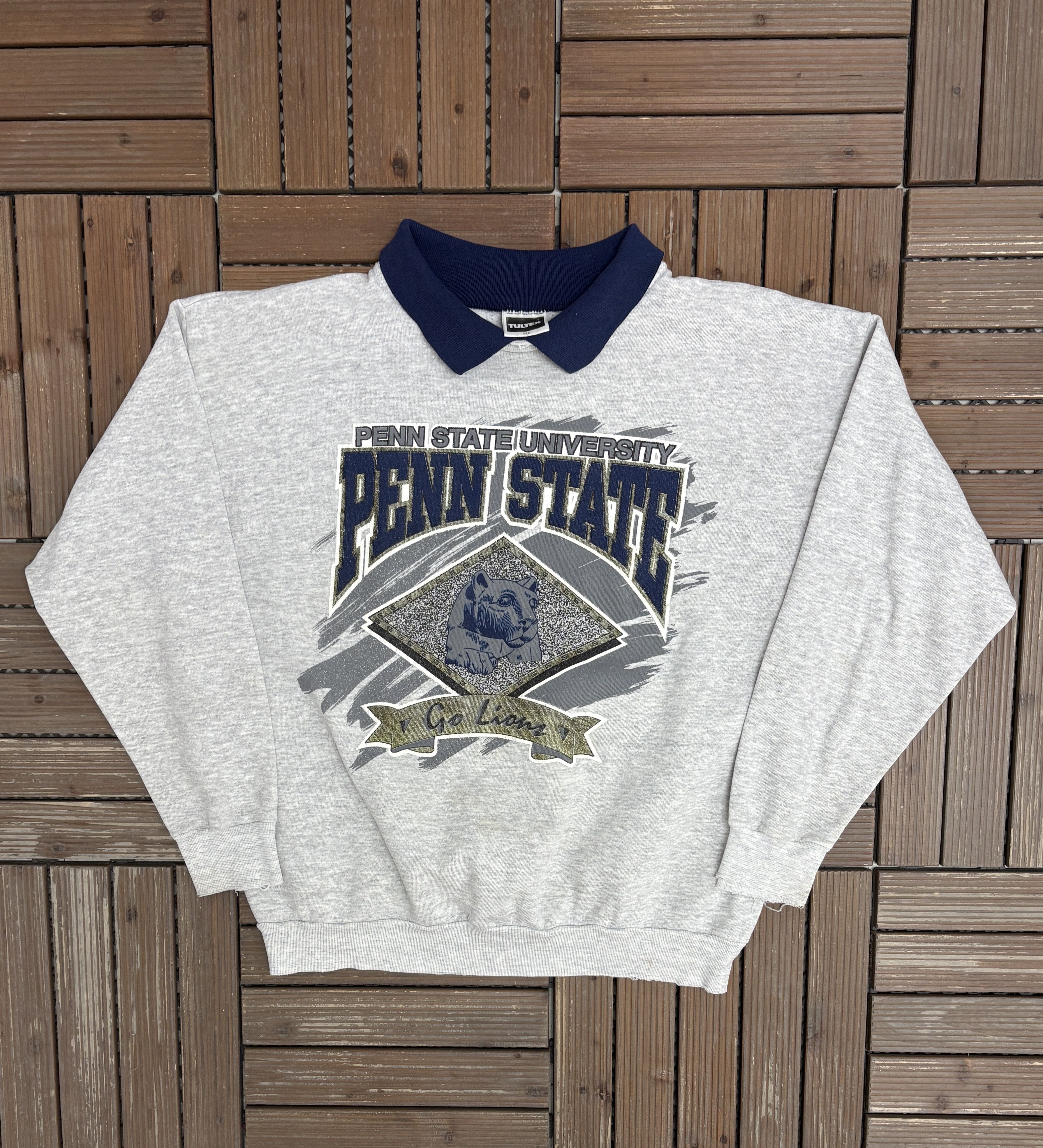 Vintage Penn State Nittany Lions Vintage Collared Sweater Size US XXL / EU 58 / 5 - 1 Thumbnail