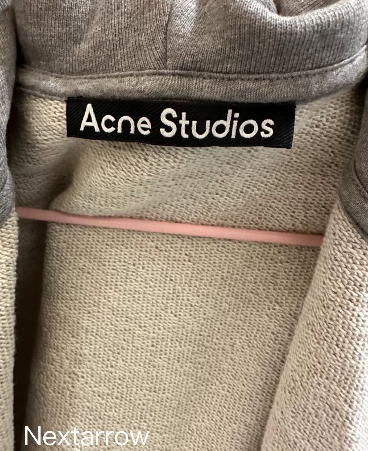 Acne Studios Acne studios Solid long-sleeved hoodie 2412-Nextarrow Size US L / EU 52-54 / 3 - 2 Thumbnail