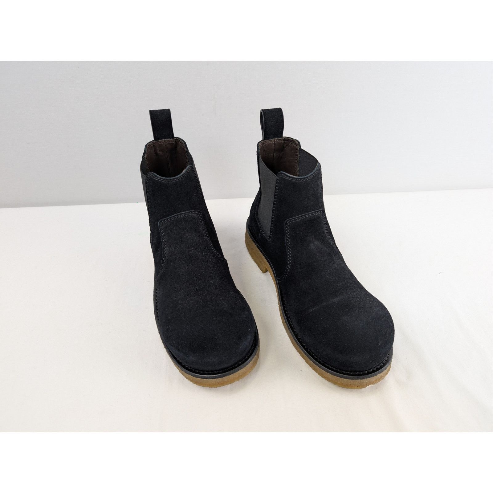 Bottega Veneta o1rshd1 Deep Nubuck Helium Ankle Boots in Black Size US 8 / EU 41 - 7 Thumbnail