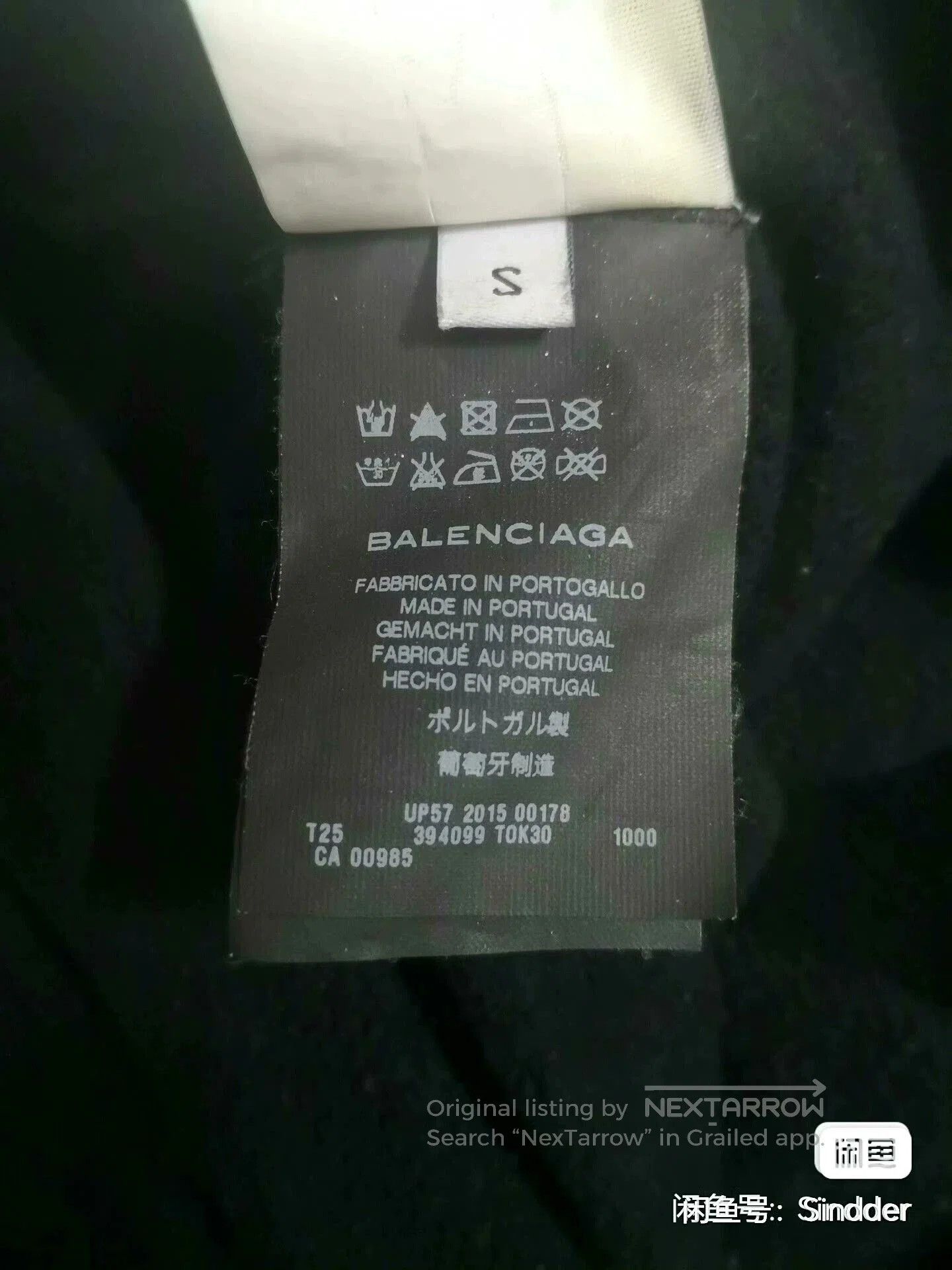 Balenciaga Balenciaga Men's Hooded Sweatshirt. Size US S / EU 44-46 / 1 - 4 Thumbnail