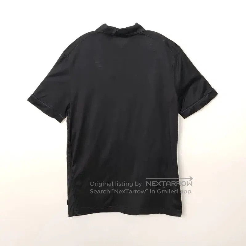 Prada Prada Black Cotton Men's Polo Shirt. Size US S / EU 44-46 / 1 - 2 Thumbnail