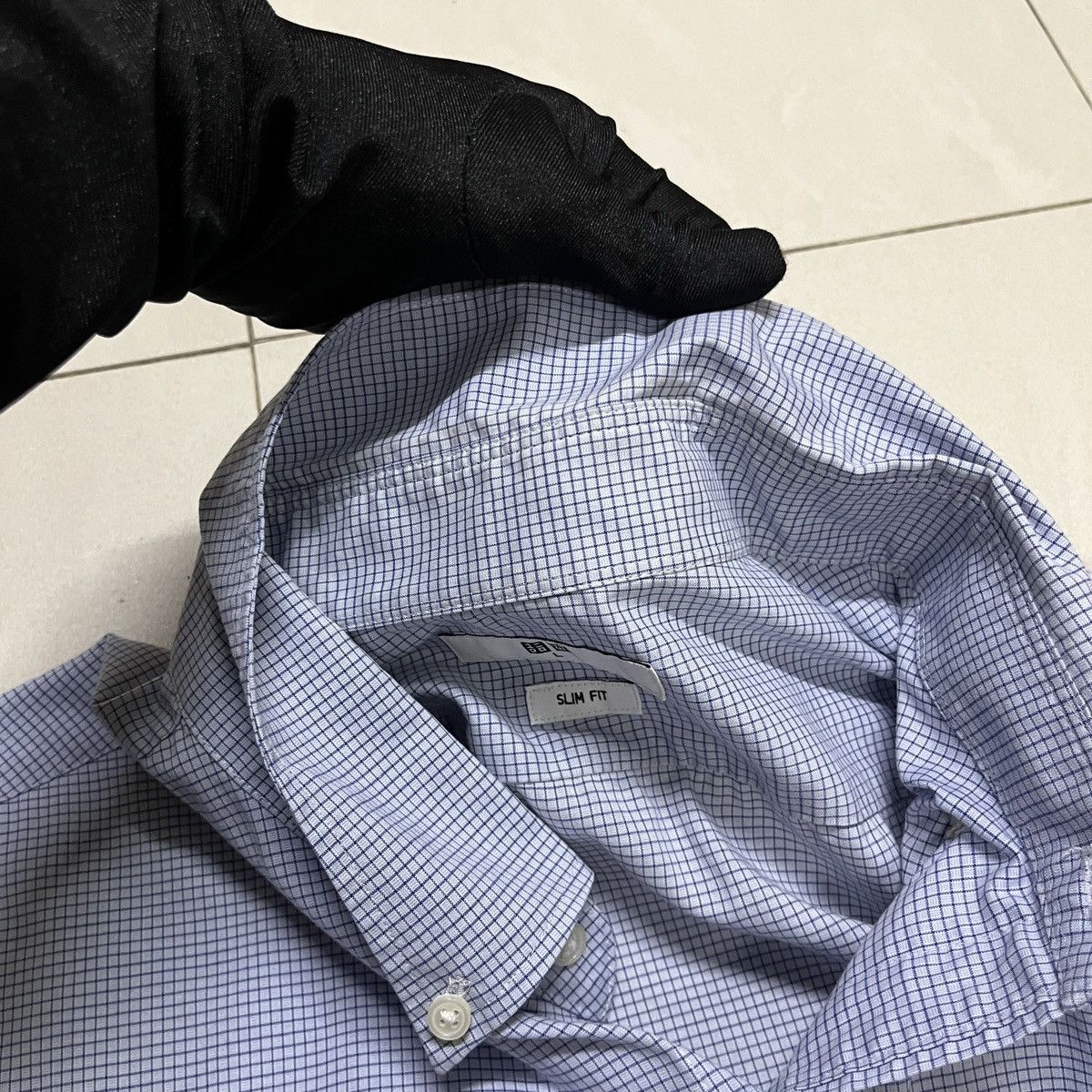 Japanese Brand × Uniqlo Uniqlo Small Checkered Shirt Size US M / EU 48-50 / 2 - 5 Thumbnail