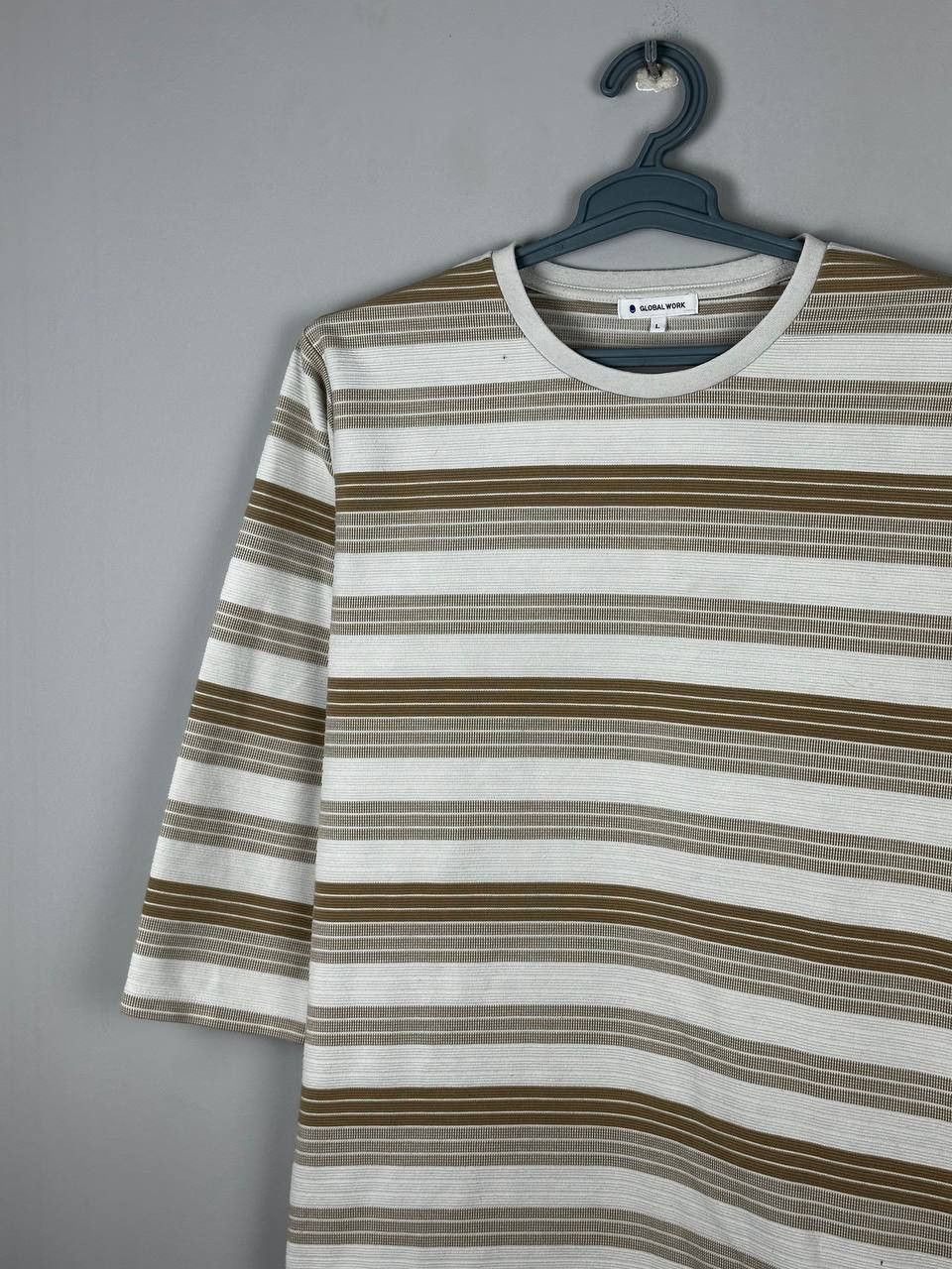 Global Work Global work Japanese Brand Striped T Shirt Made In Japan Size US M / EU 48-50 / 2 - 3 Thumbnail