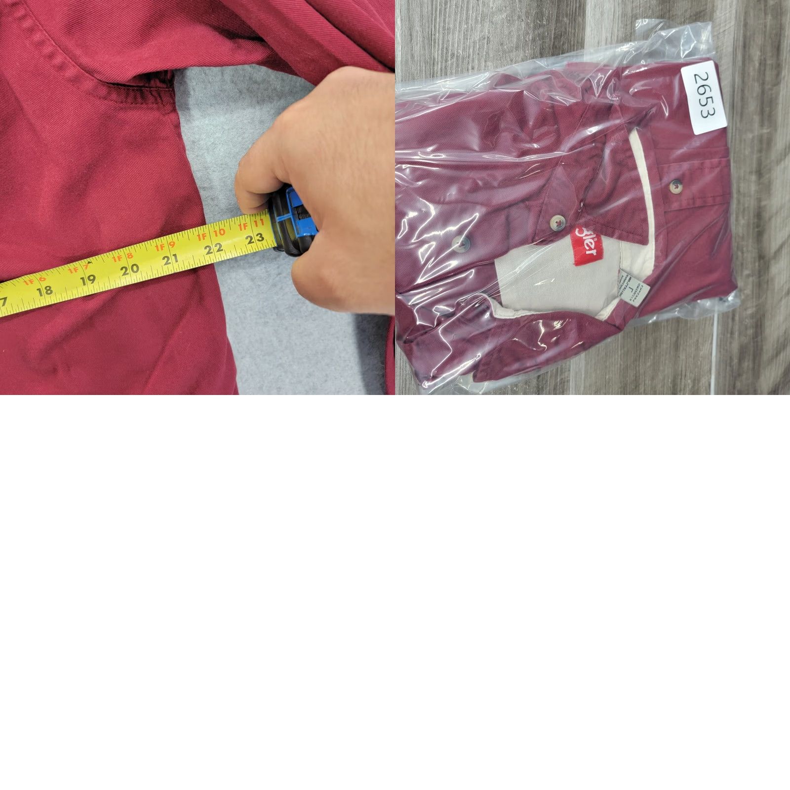 Wrangler Wrangler Shirt Mens Large Western Long Sleeve Red RN130273 Size US L / EU 52-54 / 3 - 8 Thumbnail