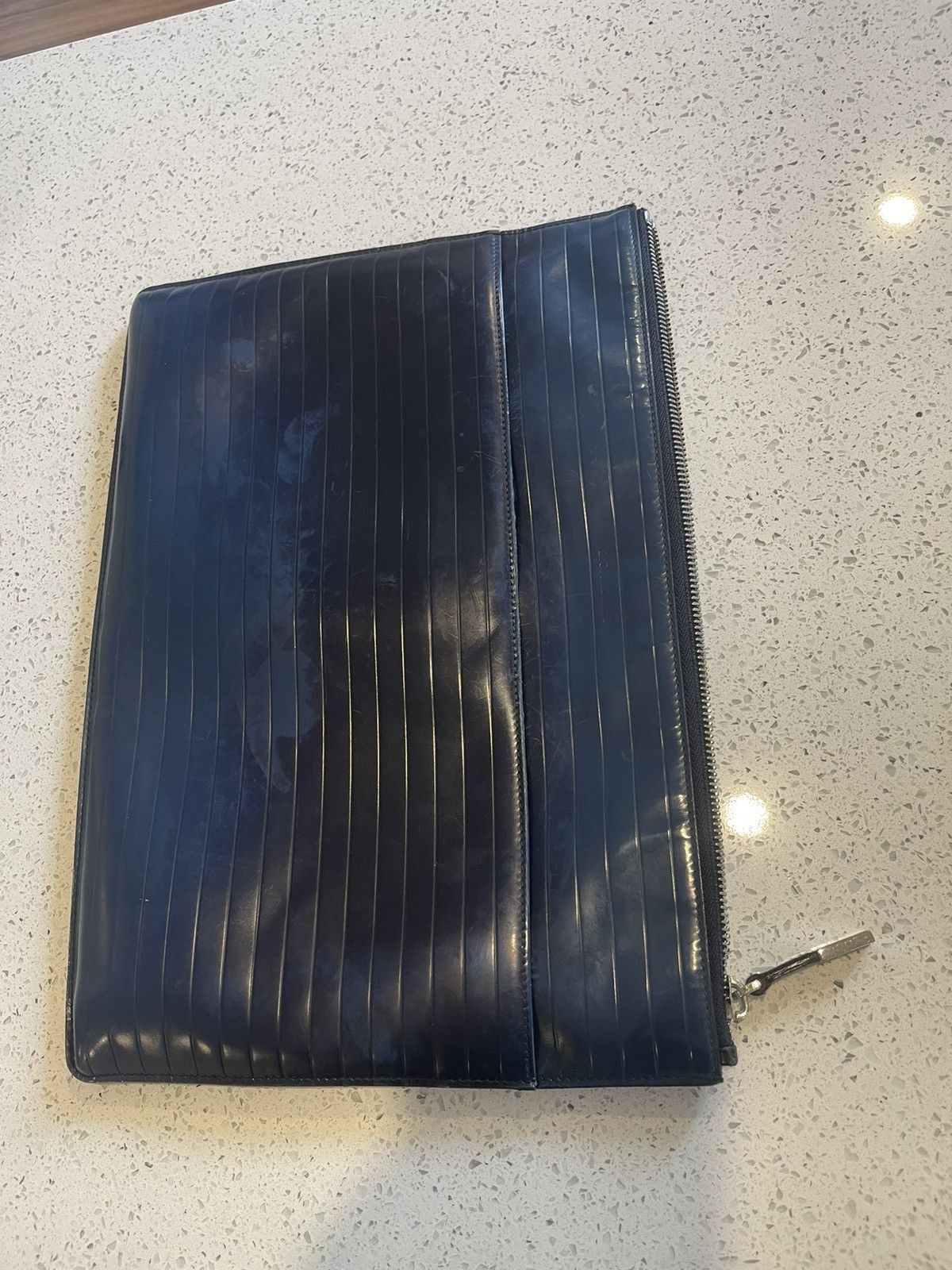 Dior × Kris Van Assche Dior Homme a4 document/ipad bag/wallet patent leather Size ONE SIZE - 11 Thumbnail