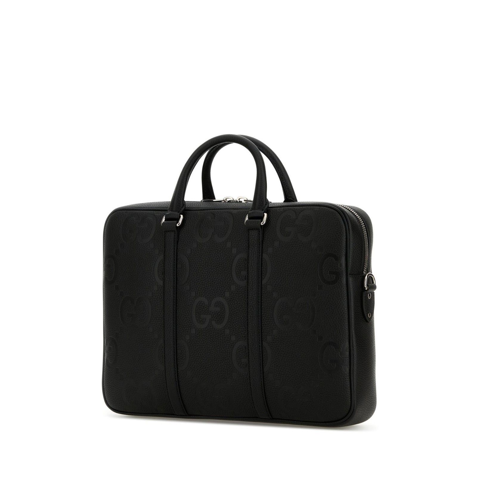 Gucci GUCCI Black Leather Briefcase Bag New & Authentic Size ONE SIZE - 2 Thumbnail