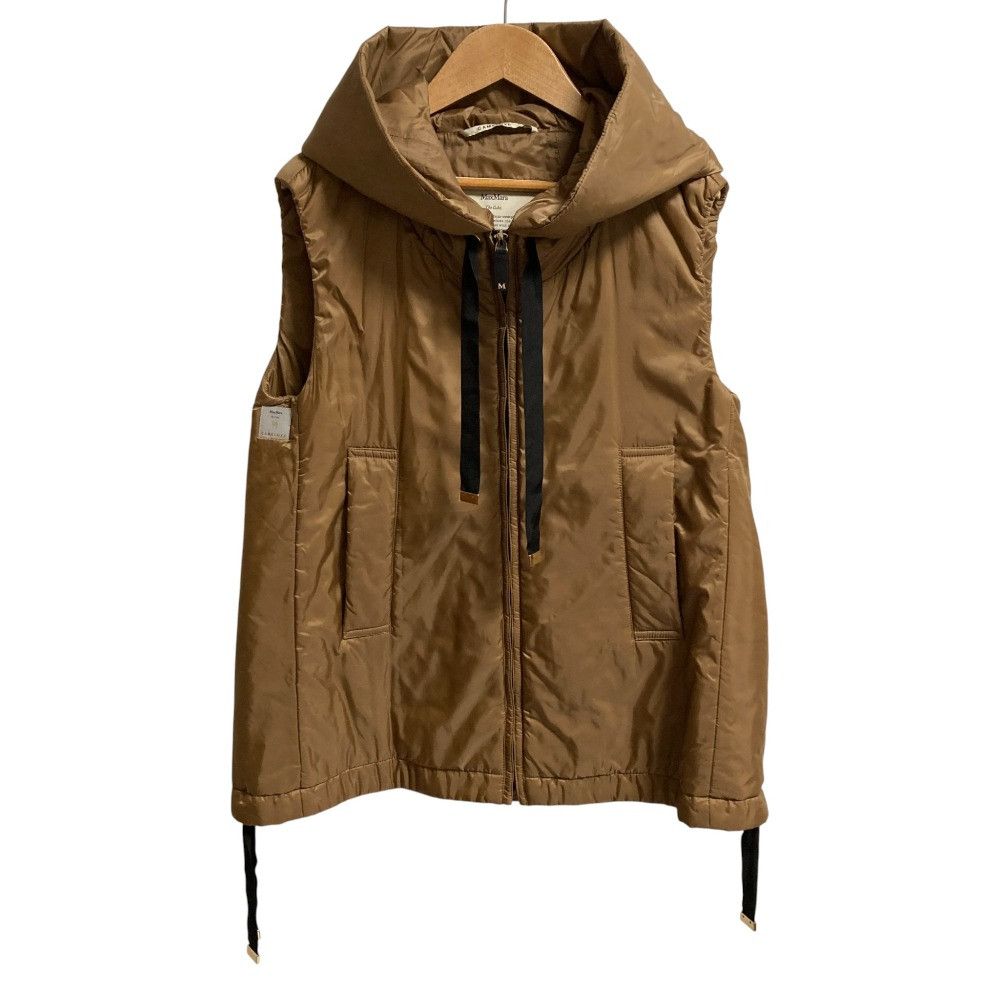 Max Mara MaxMara Max Mara The CUBE CAMELUXE Vest Textile Outerwear 929603246 DUTY FREE for USA Size ONE SIZE - 1 Thumbnail
