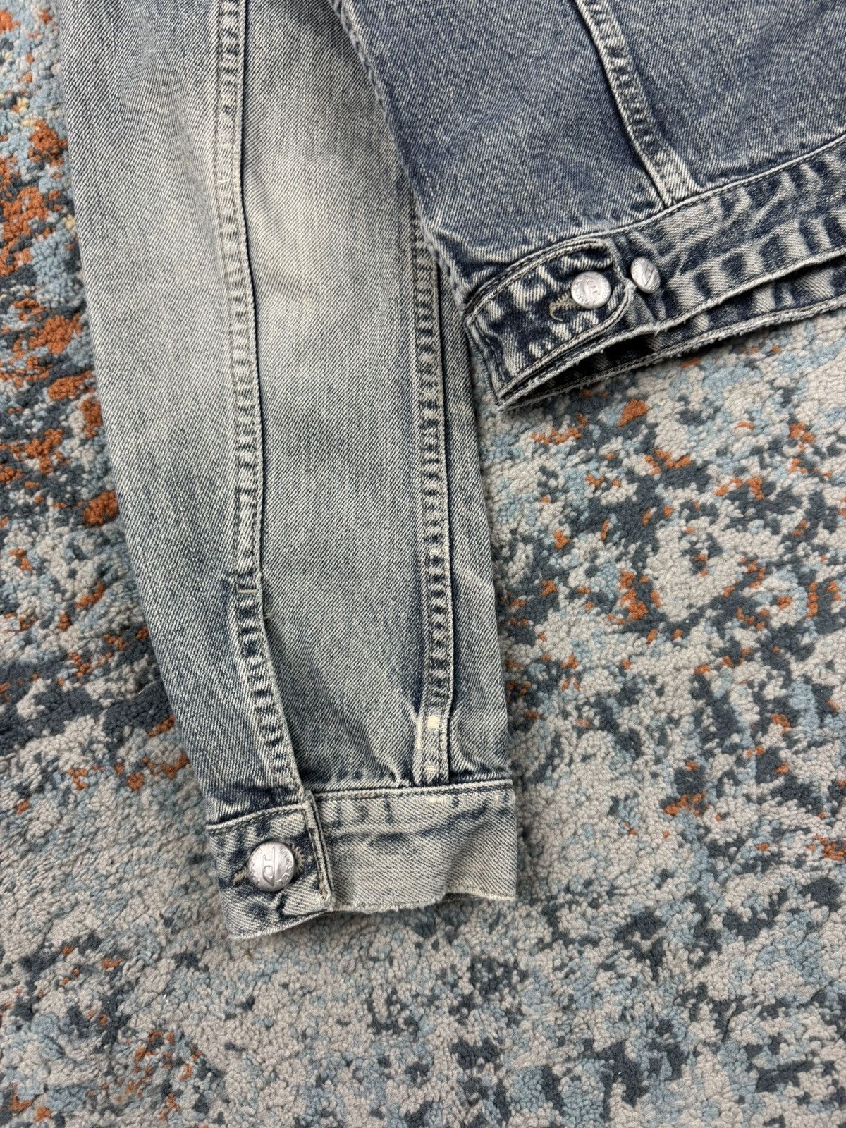 Diesel × Vintage Vintage Y2K Diesel washed denim katana jacket cropped fit Size M / US 6-8 / IT 42-44 - 10 Thumbnail