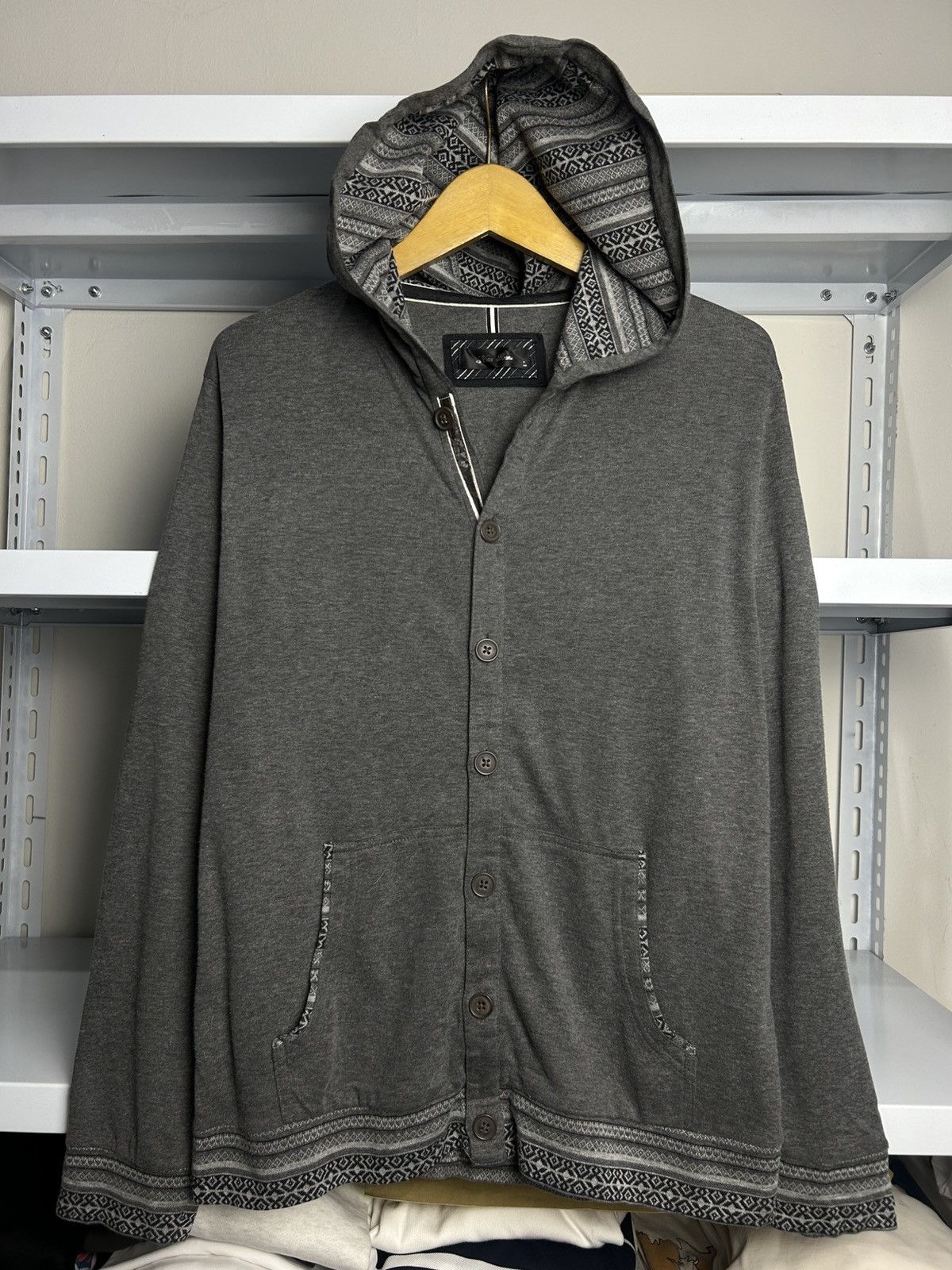 Japanese Brand Japanese Nota Bene hoodie ifsix Lgb style Size US L / EU 52-54 / 3 - 1 Thumbnail