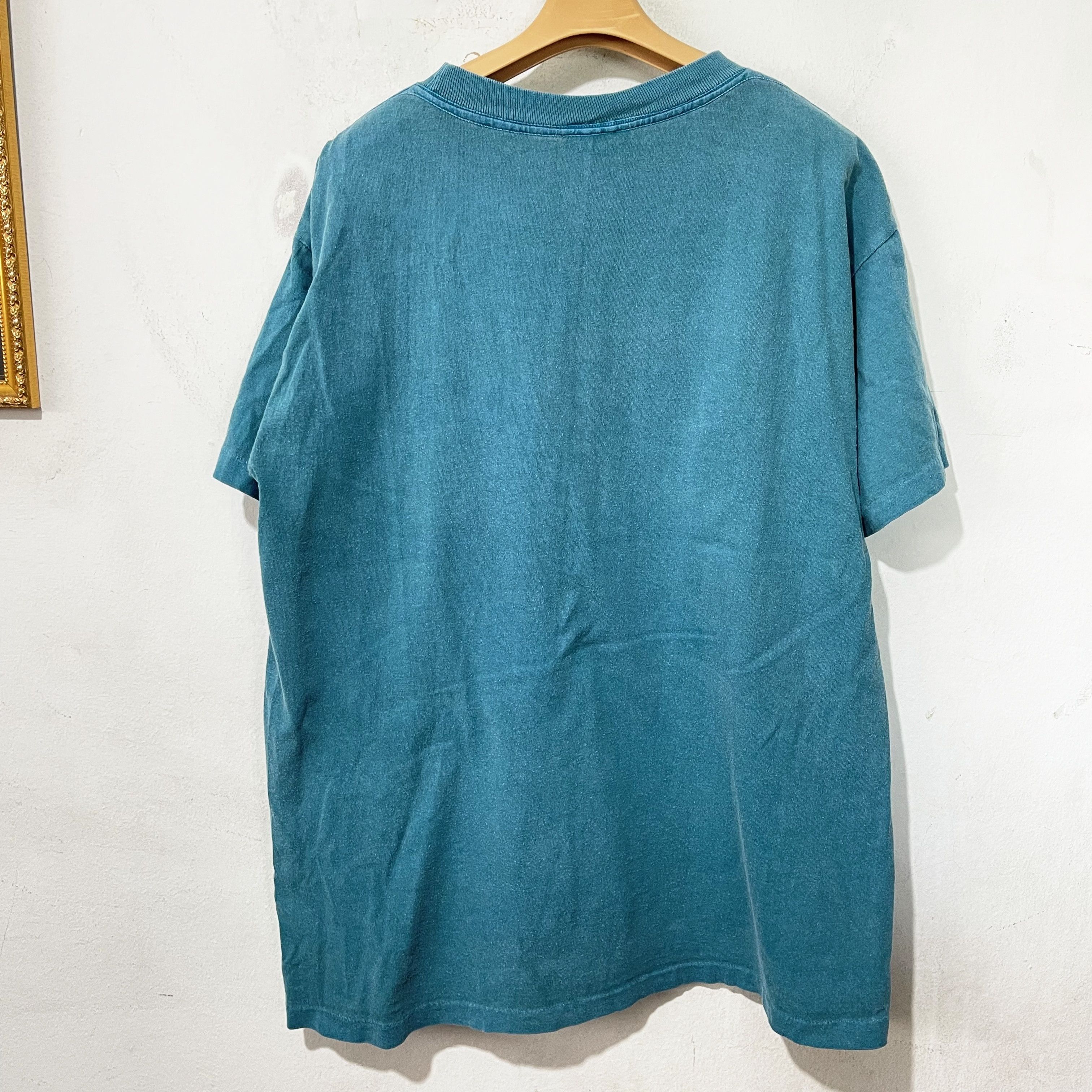 Vintage Vintage 90s Whale Nature Alaska T-Shirt Size US L / EU 52-54 / 3 - 3 Thumbnail