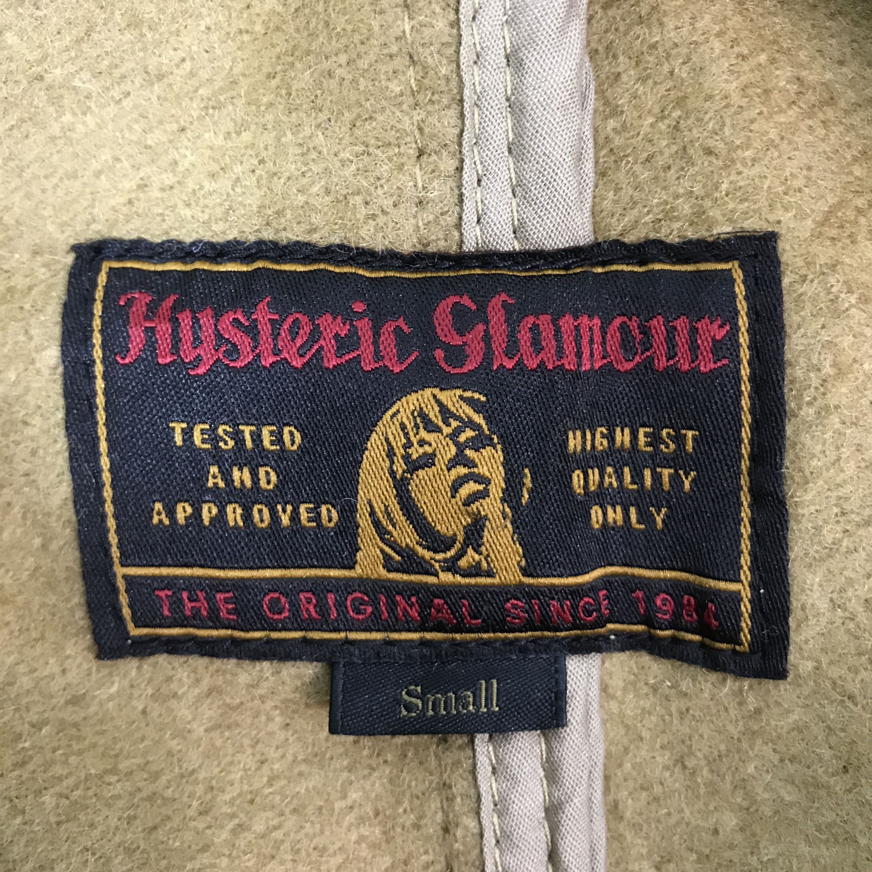 Hysteric Glamour HYSTERIC GLAMOUR WOOL DOUBLE BREASTED JACKET Size US S / EU 44-46 / 1 - 11 Thumbnail